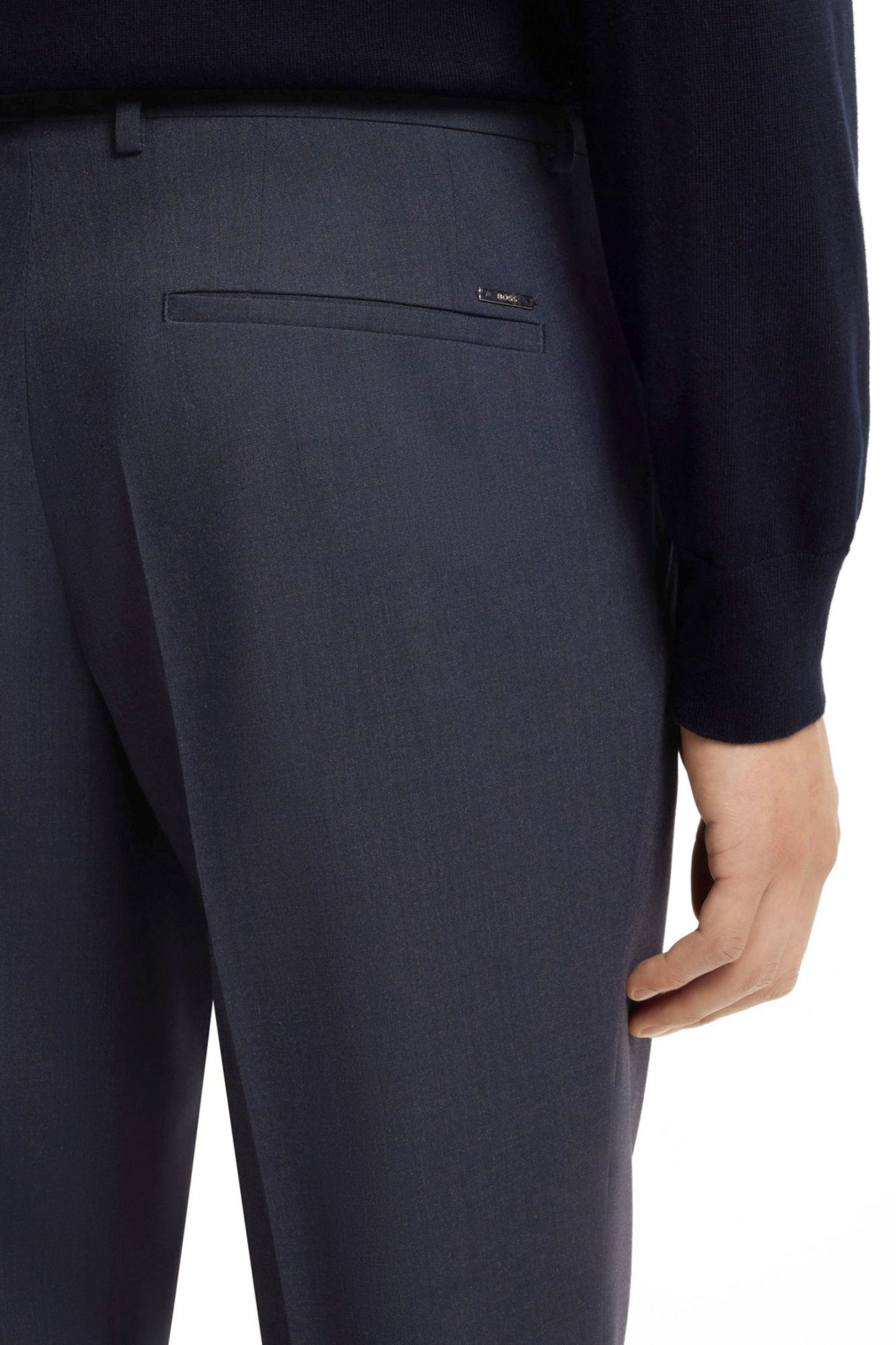 BOSS ΠΑΝΤΕΛΟΝΙ ΚΟΣΤΟΥΜΙΟΥ SLIM FIT H-GENIUS-253 ΜΠΛΕ