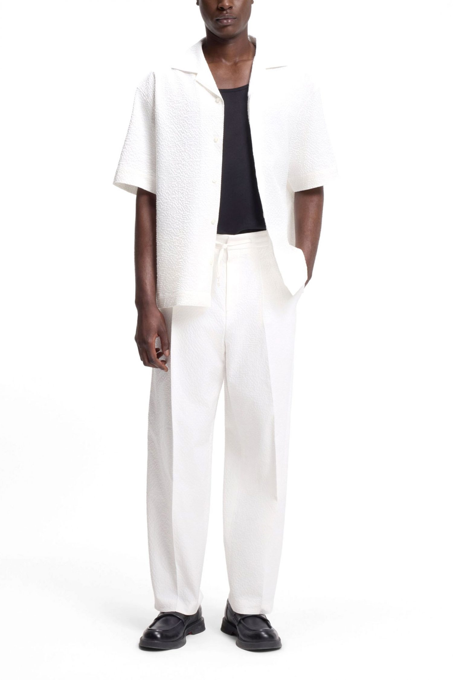 HUGO ΠΑΝΤΕΛΟΝΙ TARI262X ΤΣΕΠΕΣ ΠΙΕΤΕΣ ΕΚΡΟΥ φωτογραφία