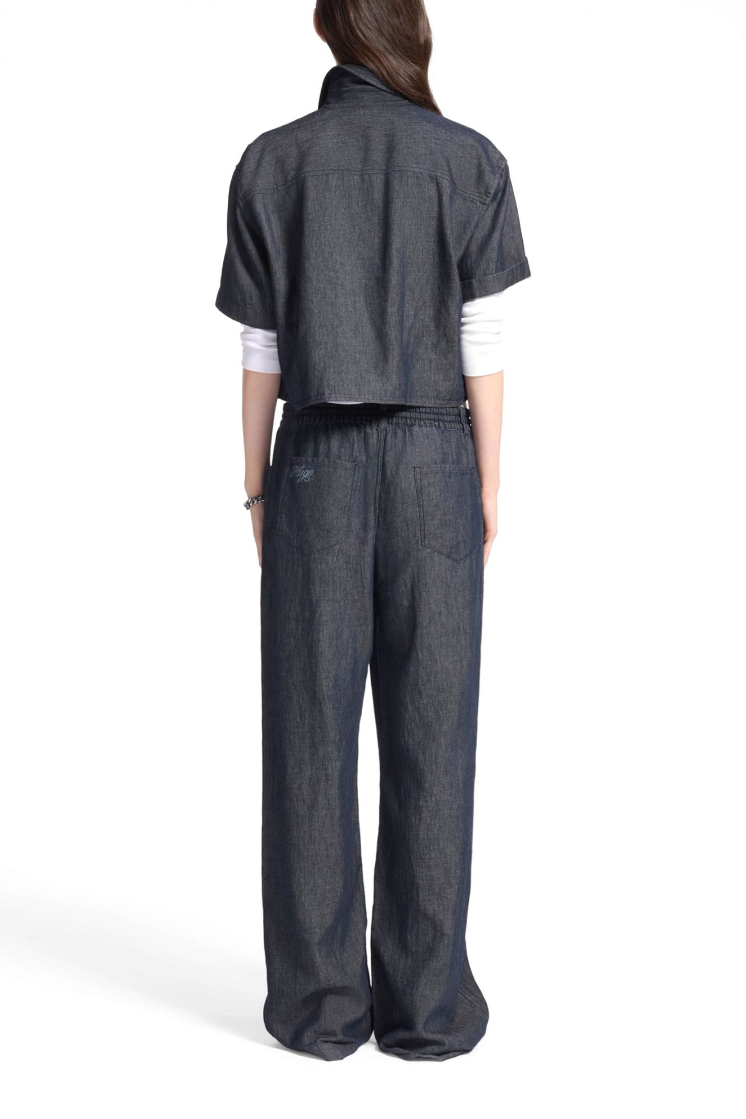 HUGO BLUE ΠΑΝΤΕΛΟΝΙ JEANS HIDONA-1_B ΜΠΛΕ