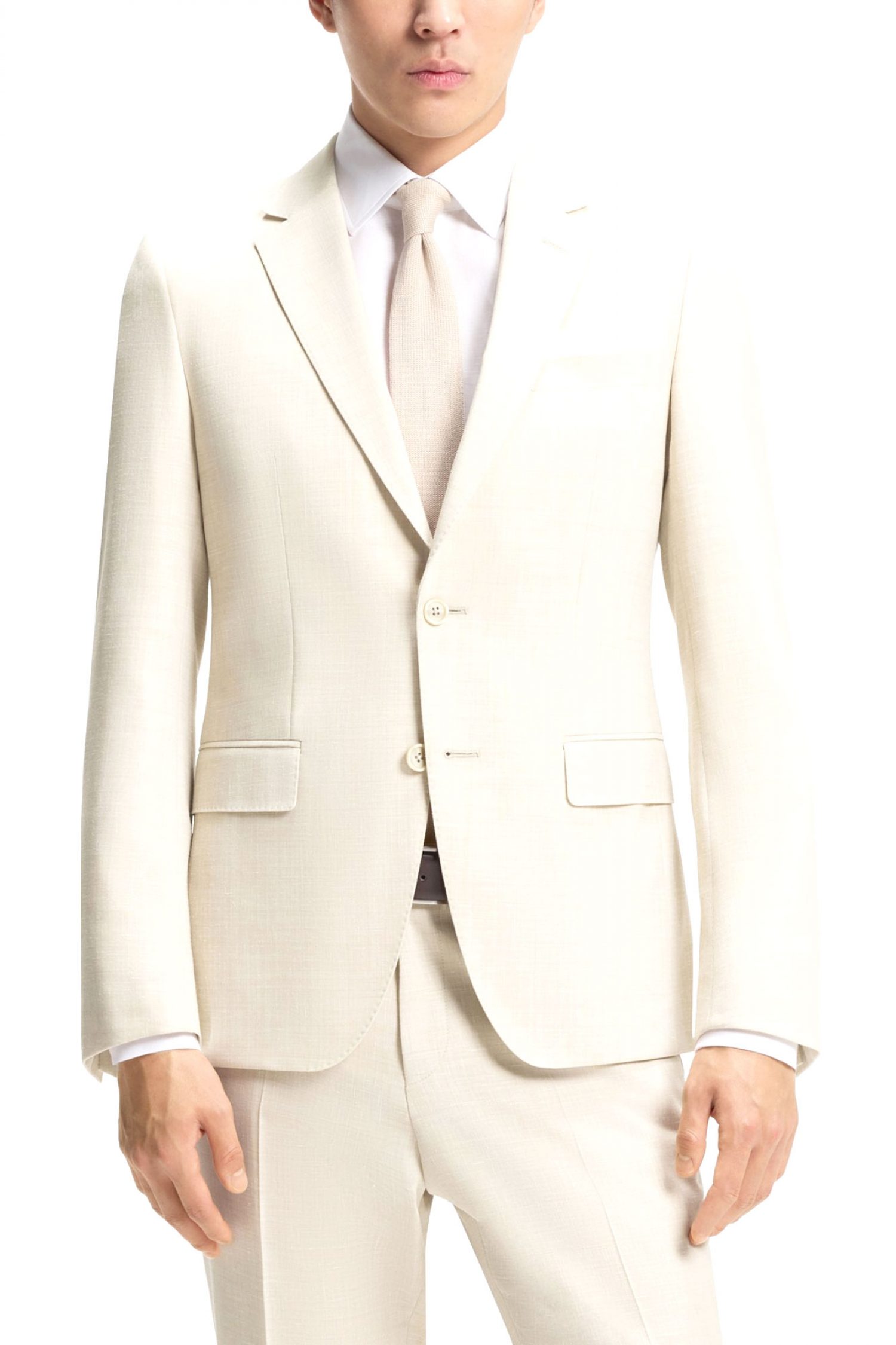 BOSS ΚΟΣΤΟΥΜΙ BI-STRETCH H-HUGE-2PCS-253 ΜΠΕΖ