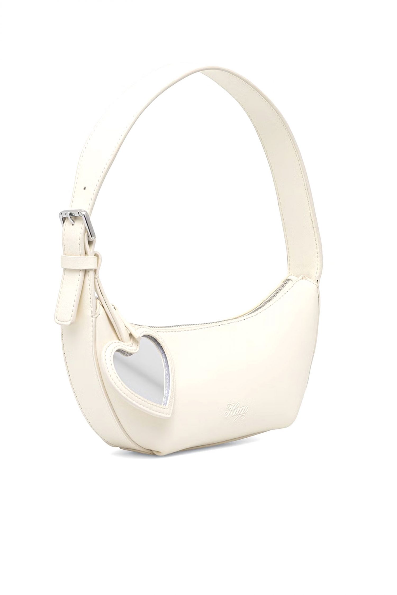 HUGO BLUE ΤΣΑΝΤΑ ΩΜΟΥ TWILA_SHOULDER BAG LOGO ΕΚΡΟΥ