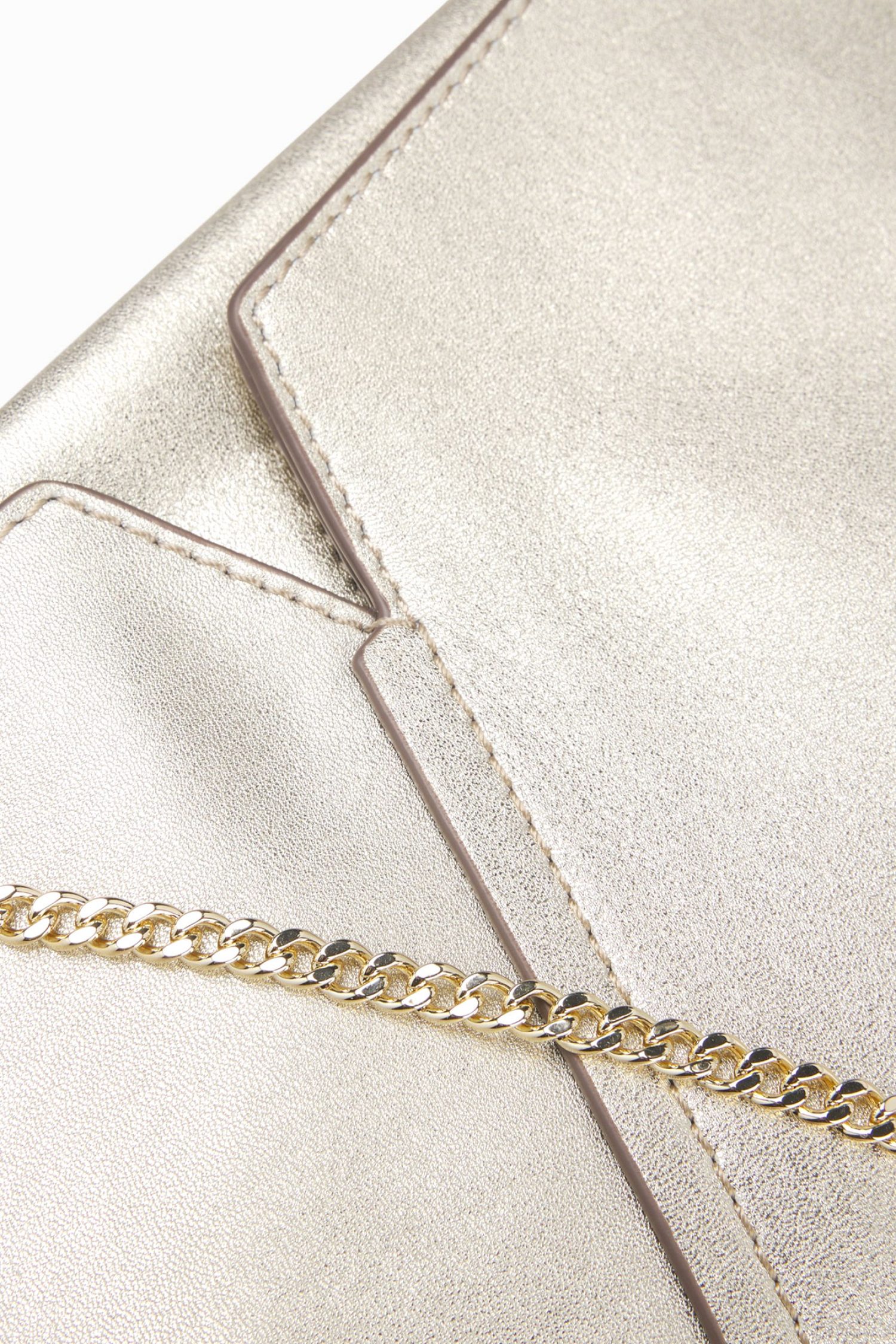 BOSS ΤΣΑΝΤΑ ΦΑΚΕΛΟΣ/CROSSBODY ΔΕΡΜΑ REVERS CLUTCH L ΧΡΥΣΟ φωτογραφία