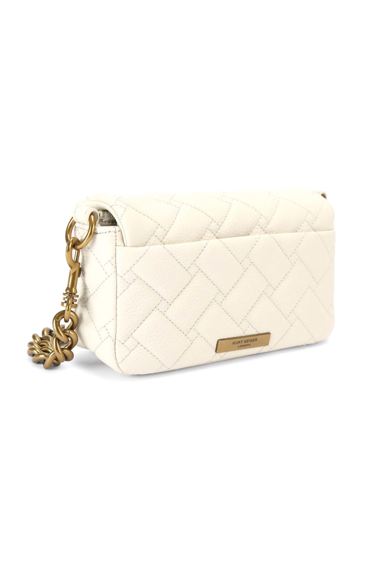 KURT GEIGER ΤΣΑΝΤΑΚΙ CROSSBODY/ΩΜΟΥ ΜΙΝΙ PIMLICO BAG ST ΚΑΠΙΤΟΝΕ ΑΛΥΣΙΔΑ LOGO MΠΕΖ