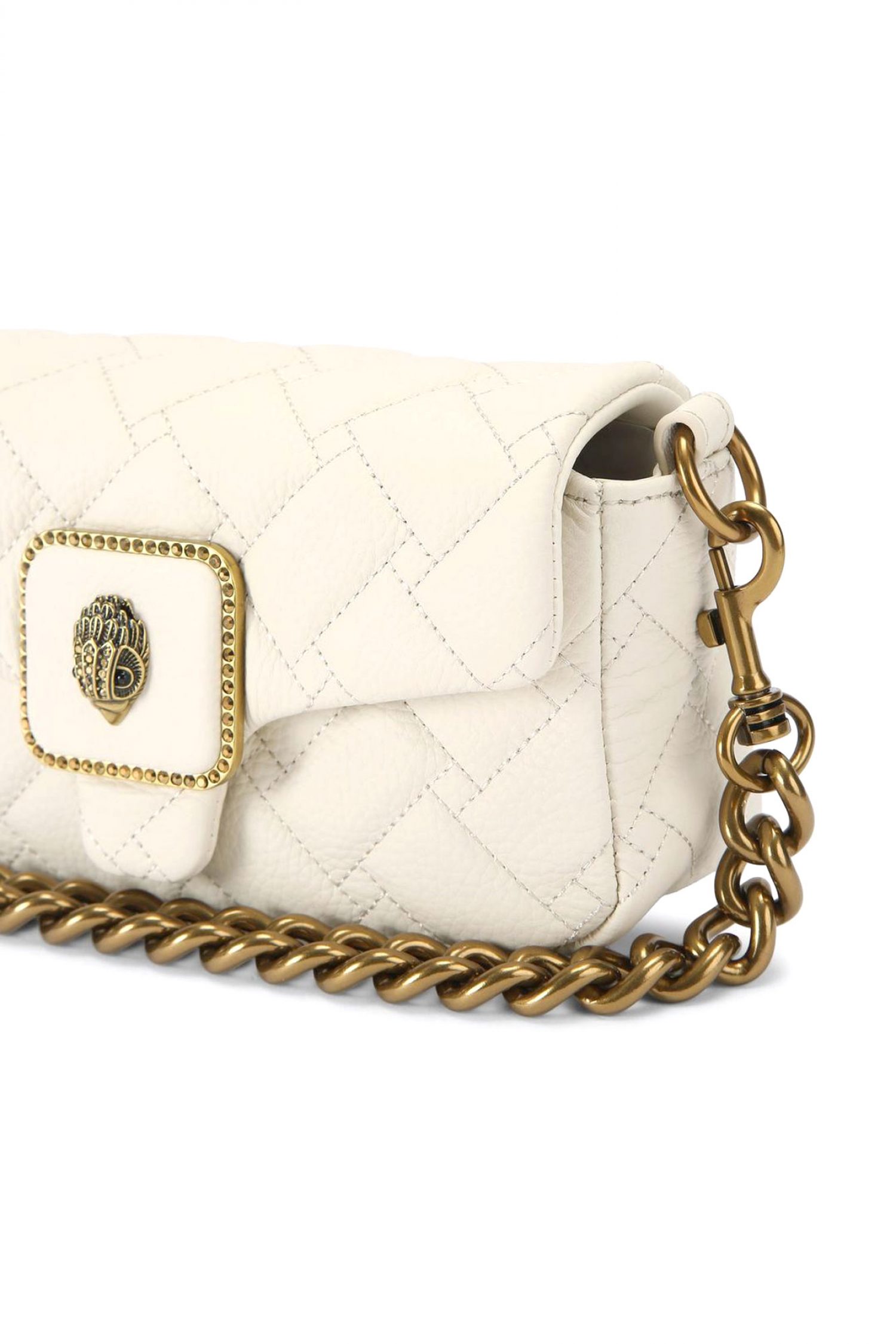 KURT GEIGER ΤΣΑΝΤΑΚΙ CROSSBODY/ΩΜΟΥ ΜΙΝΙ PIMLICO BAG ST ΚΑΠΙΤΟΝΕ ΑΛΥΣΙΔΑ LOGO MΠΕΖ