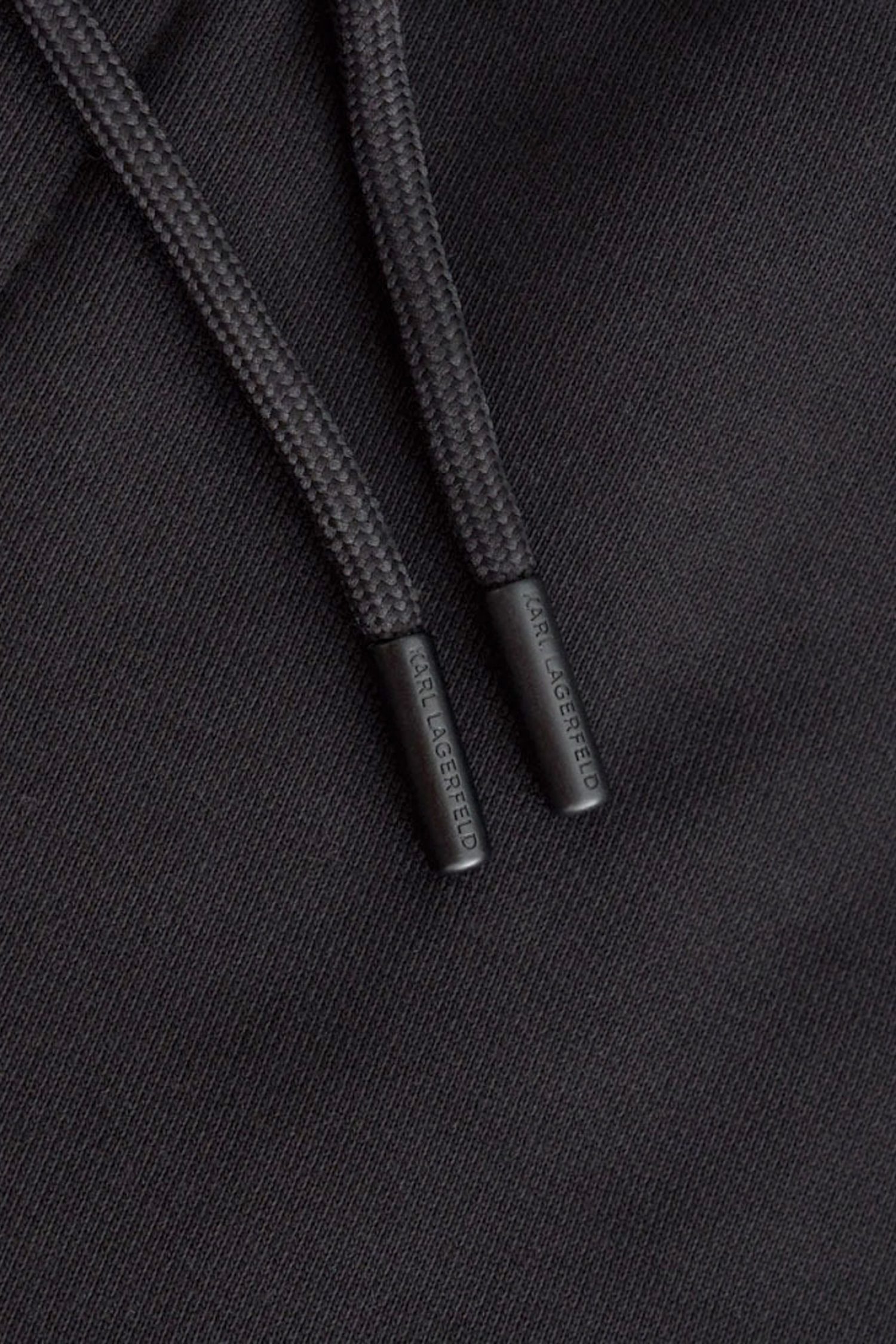 KARL LAGERFELD ΒΕΡΜΟΥΔΑ ΦΟΥΤΕΡ CARGO LOGO ΜΑΥΡΟ φωτογραφία