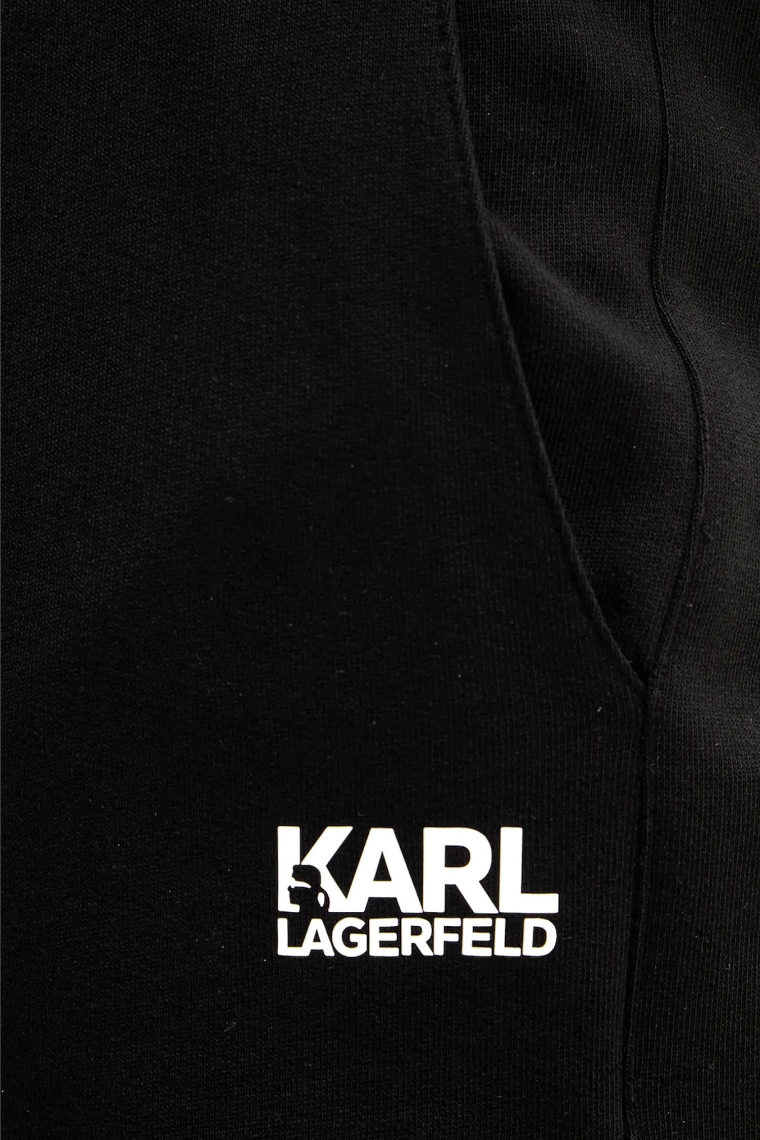 KARL LAGERFELD ΒΕΡΜΟΥΔΑ ΦΟΥΤΕΡ LOGO ΜΑΥΡΟ φωτογραφία