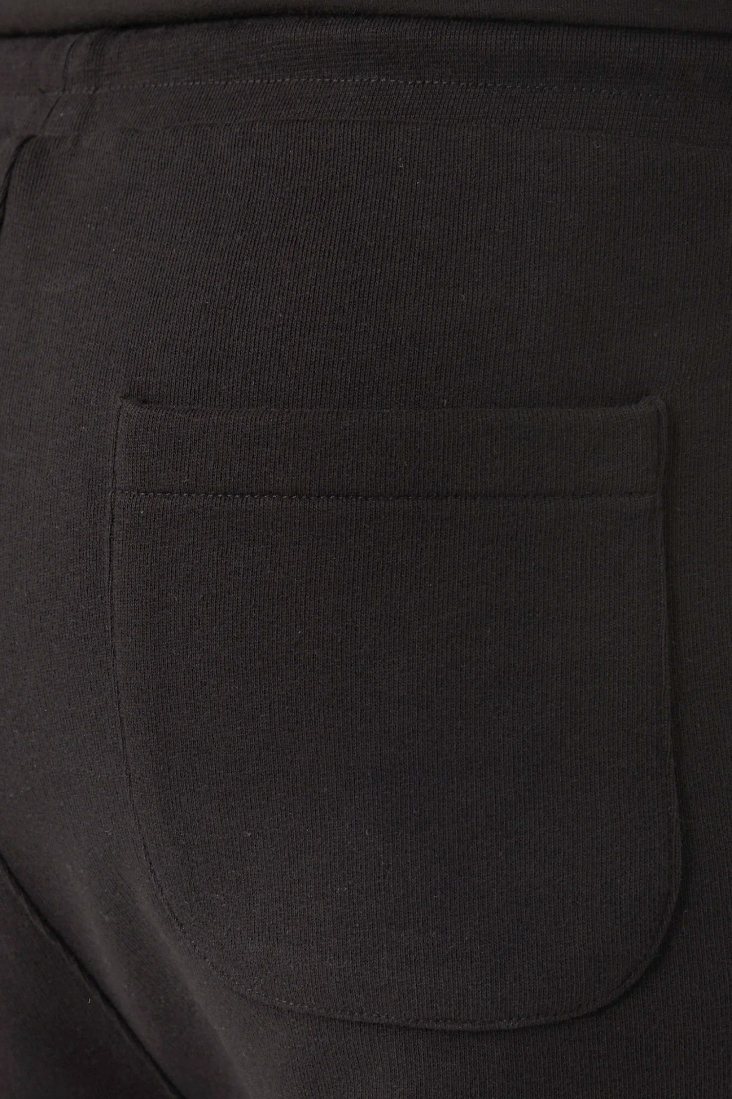 KARL LAGERFELD ΒΕΡΜΟΥΔΑ ΦΟΥΤΕΡ GOLD LOGO ΜΑΥΡΟ