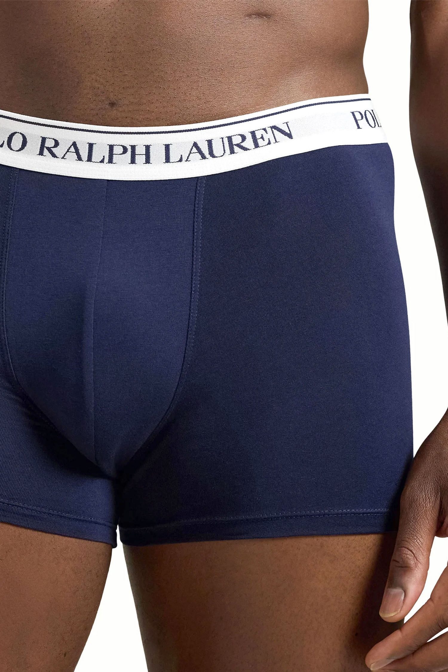 RALPH LAUREN UNDERWEAR ΕΣΩΡΟΥΧO ΣΕΤ 3P CLASSSIC TRUNK ΜΠΛΕ