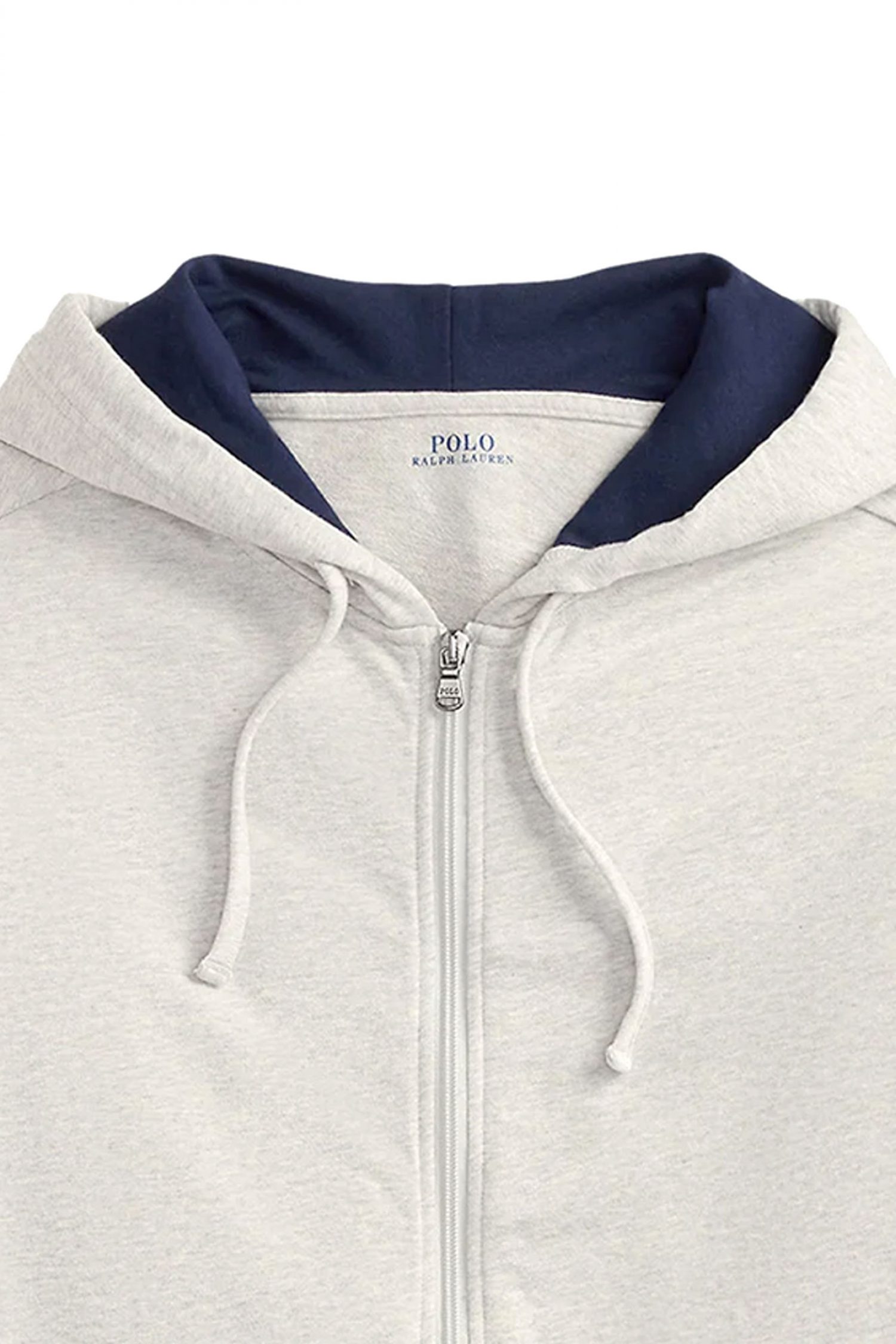 RALPH LAUREN UNDERWEAR ΦΟΥΤΕΡ ZIPHOOD ΓΚΡΙ