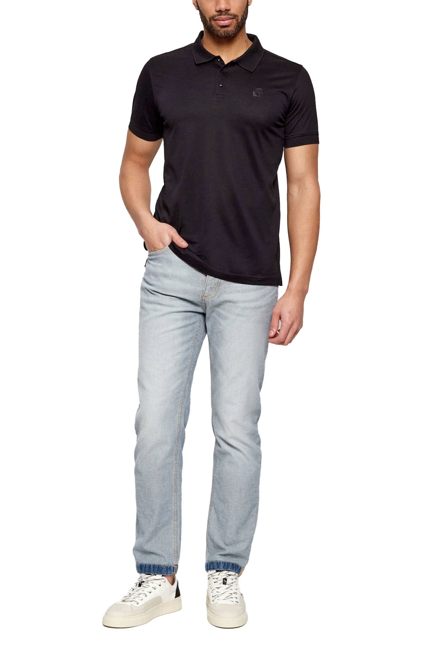 Men's Polo Shirts Karl Lagerfeld Black