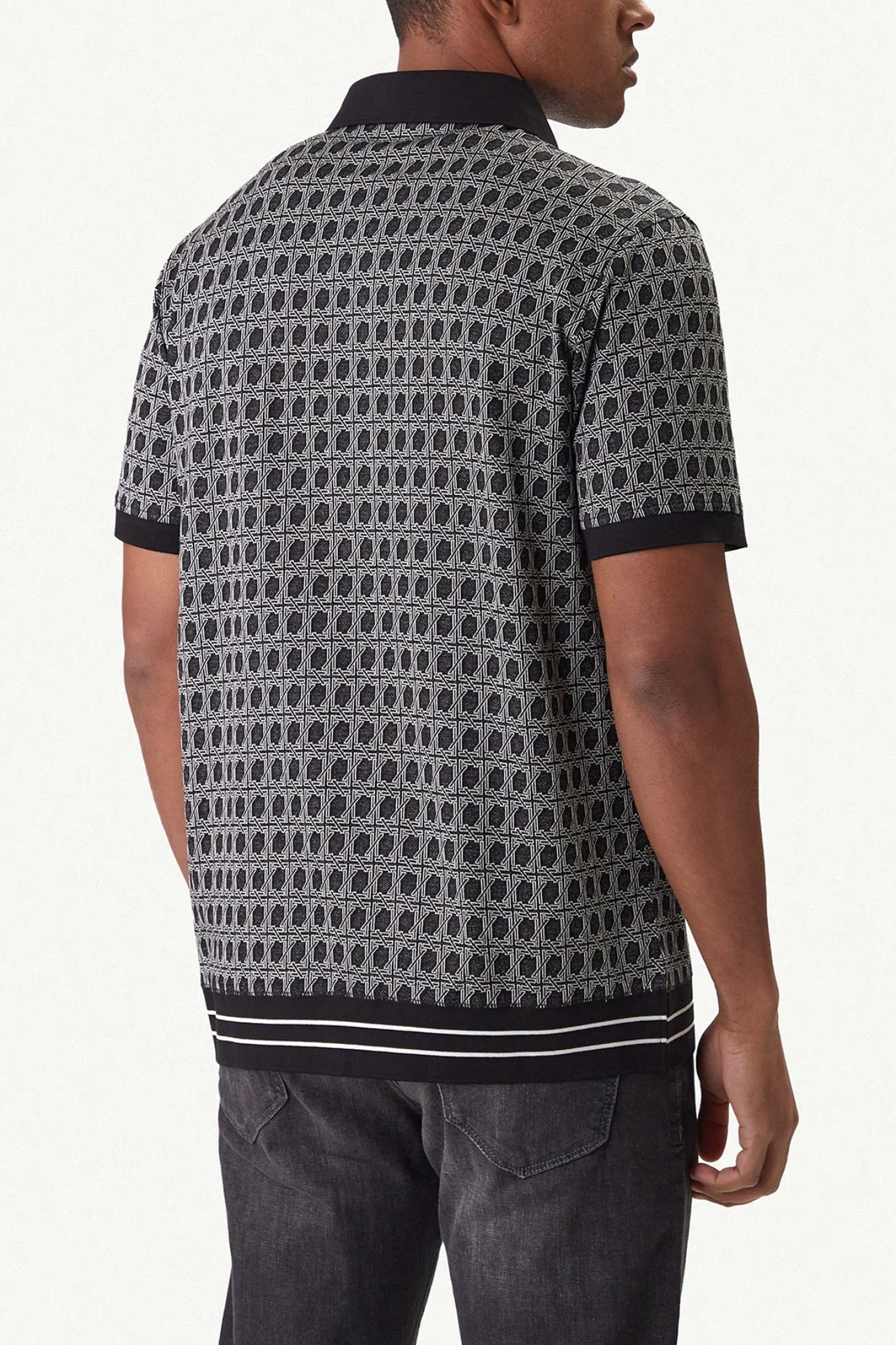 Men's Polo Shirts Karl Lagerfeld Black