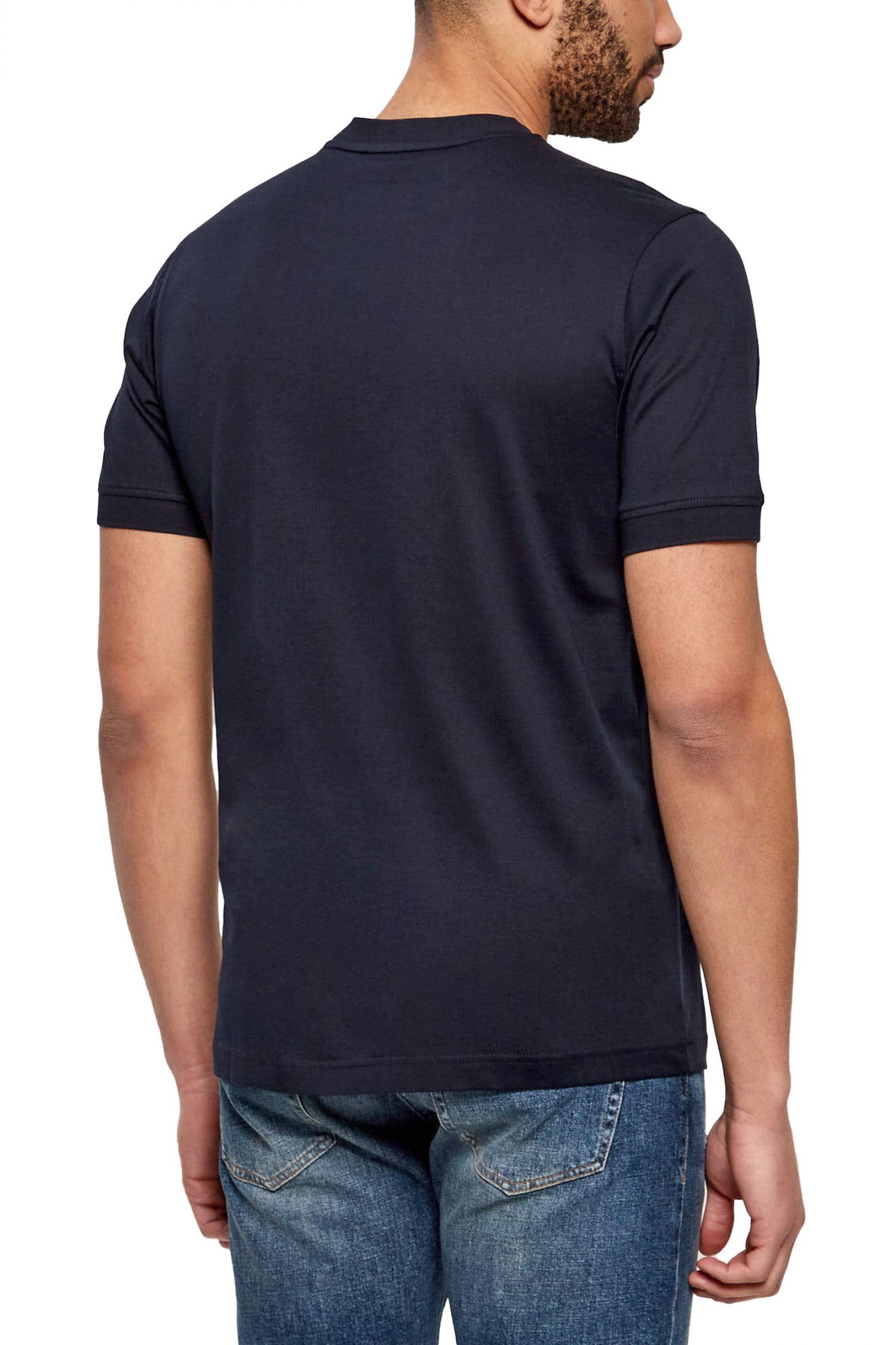 KARL LAGERFELD T-SHIRT LOGO ΜΠΛΕ