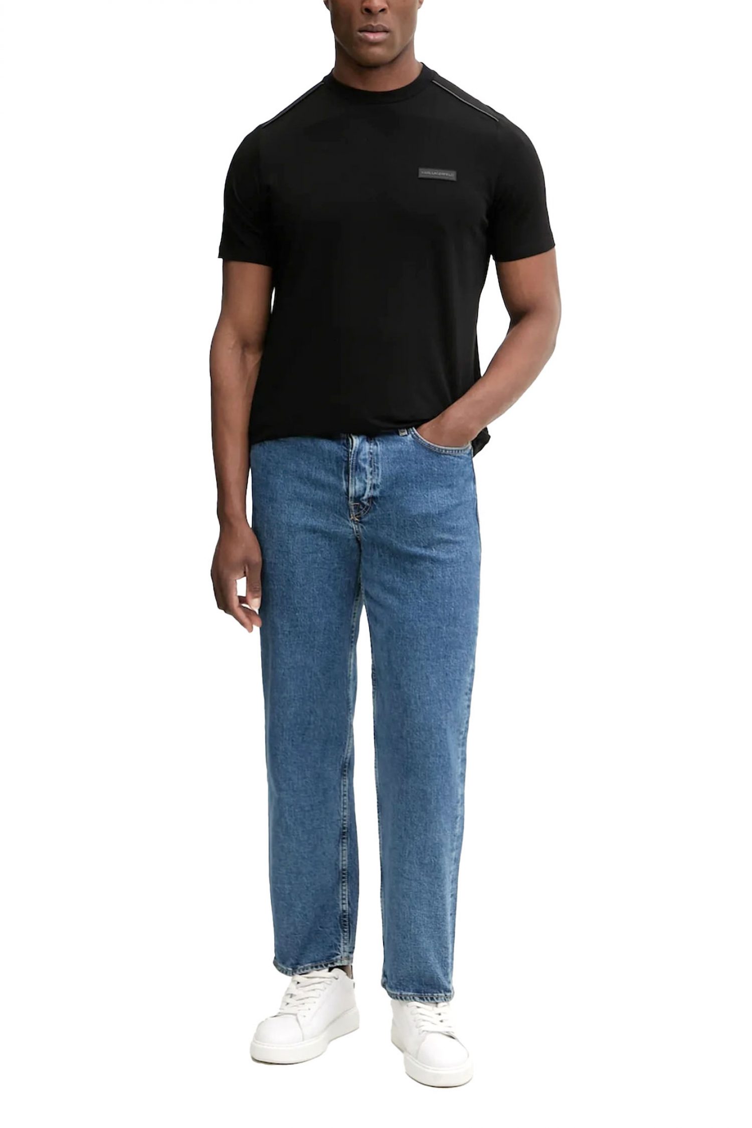 Men's T-Shirts Karl Lagerfeld Black