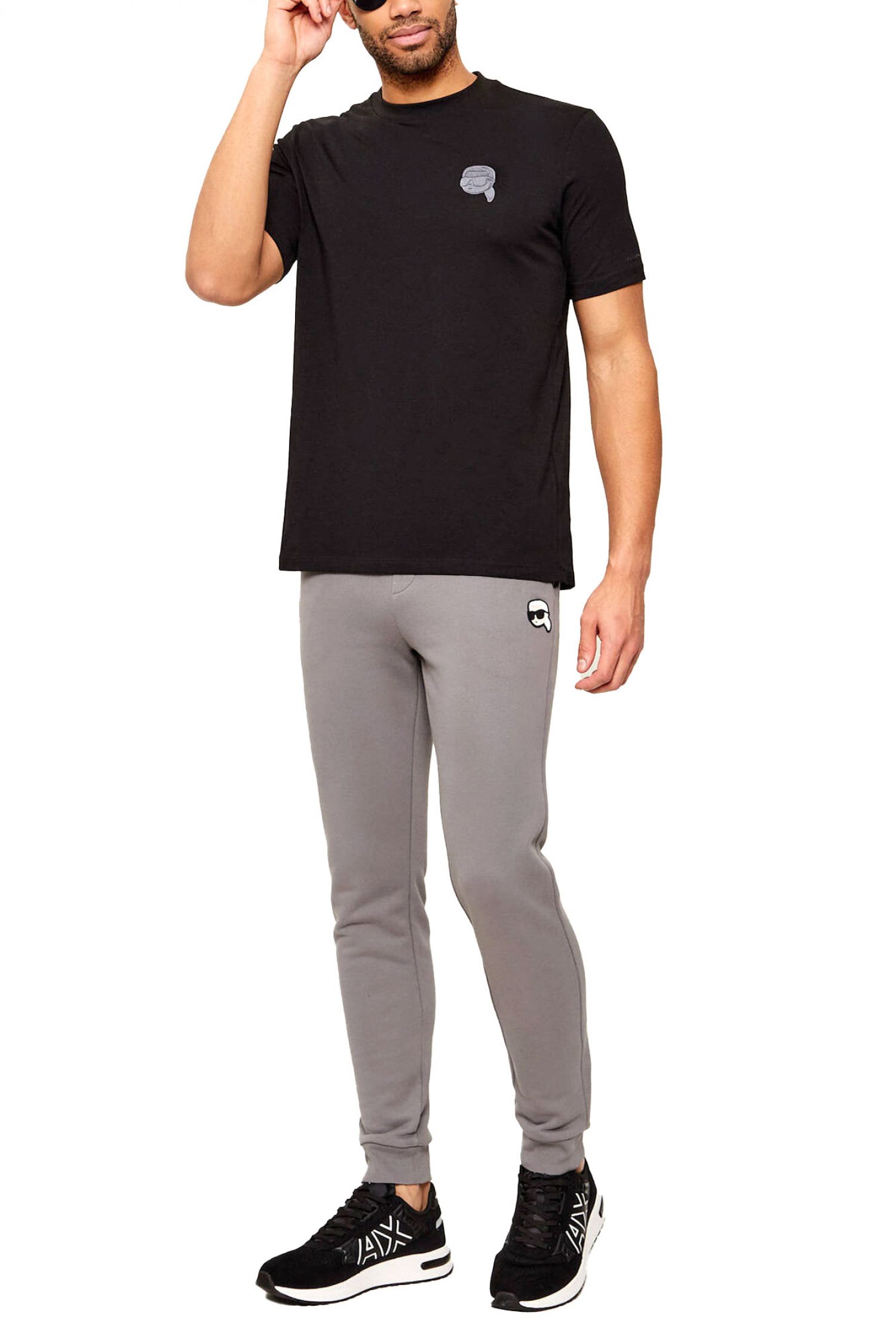 Men's T-Shirts Karl Lagerfeld Black