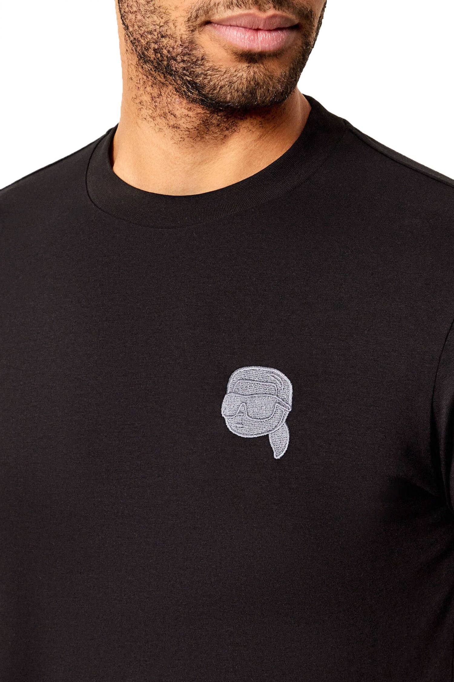 Men's T-Shirts Karl Lagerfeld Black