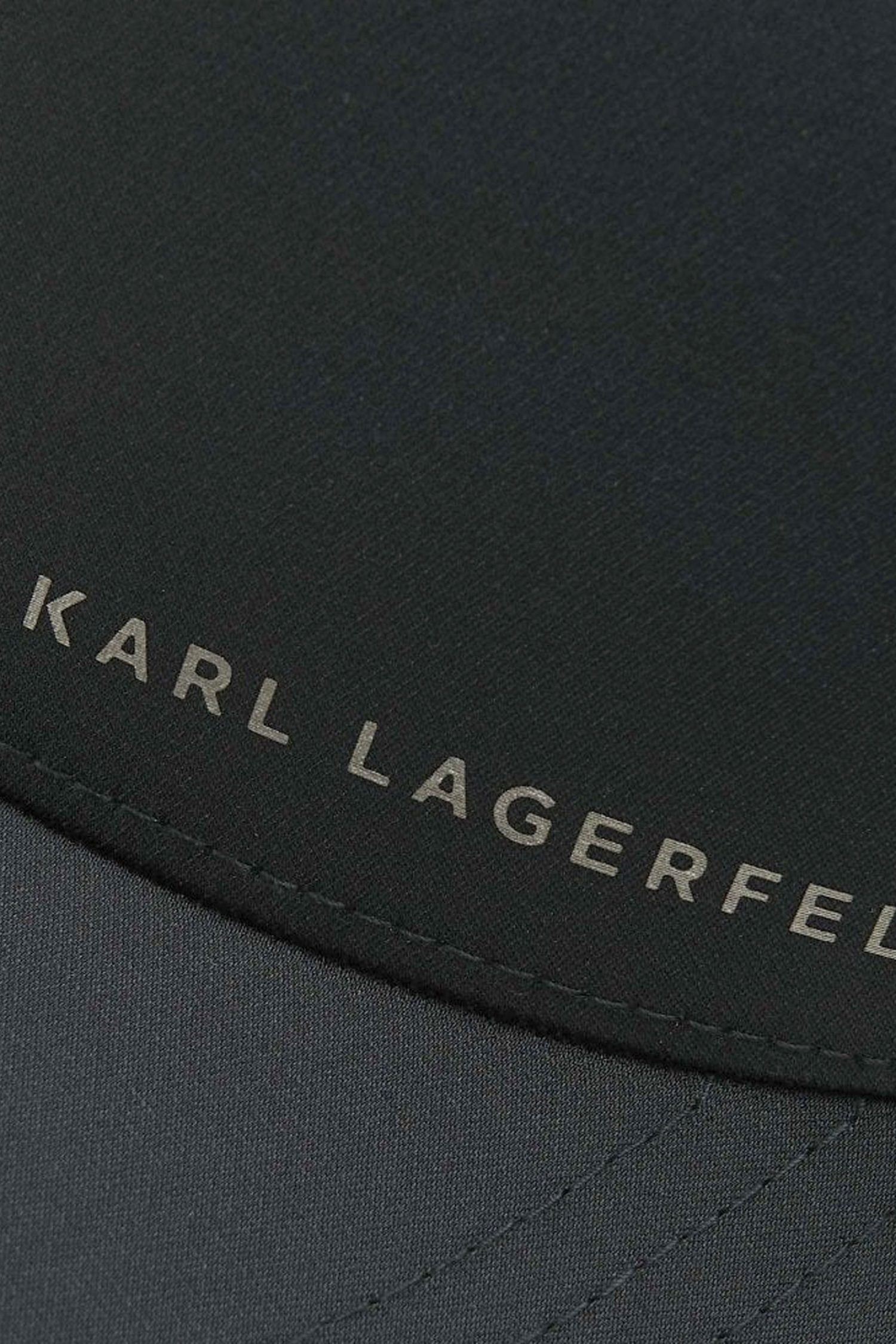 KARL LAGERFELD ΚΑΠΕΛΟ BASECAP LOGO ΜΑΥΡΟ
