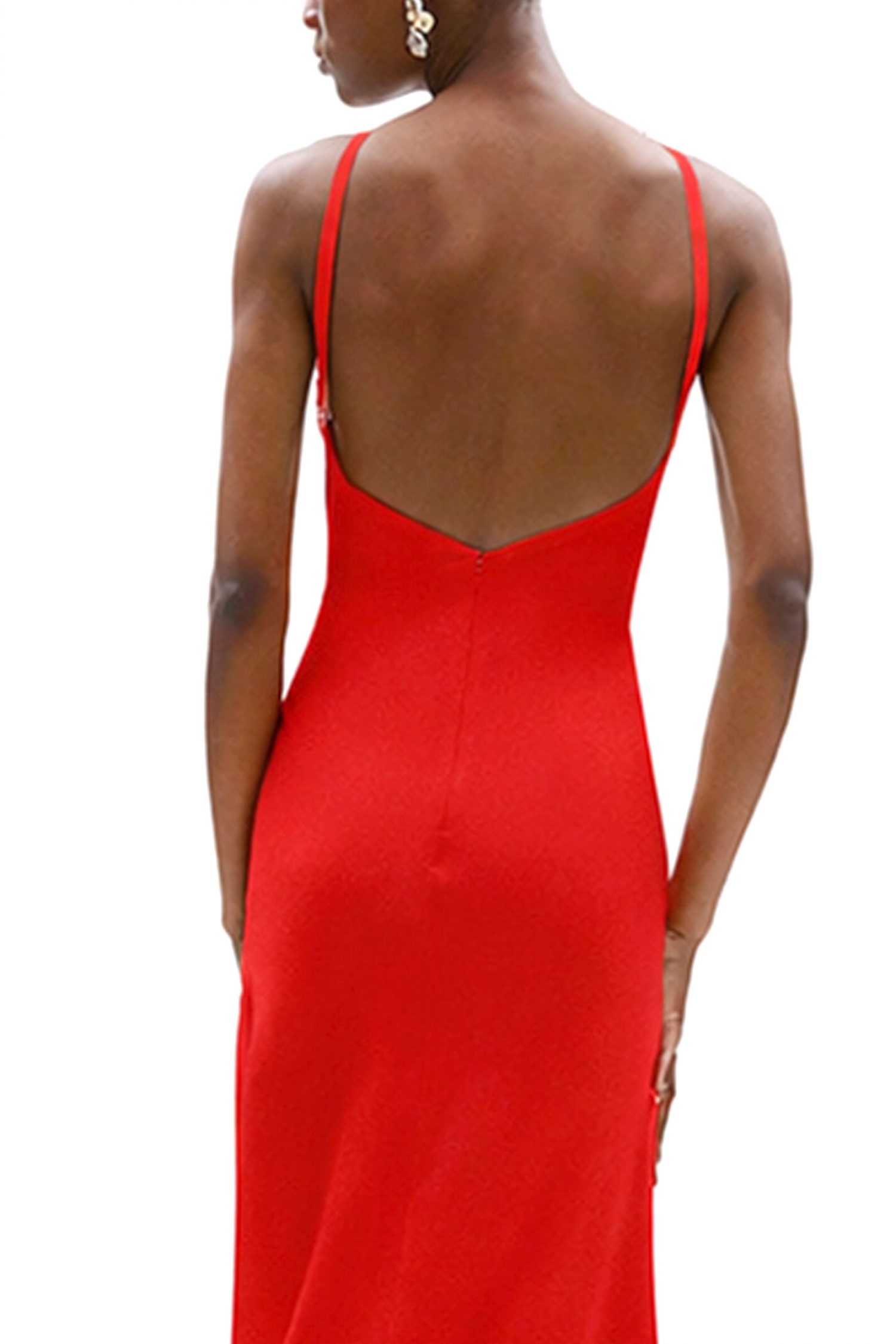 ALLURE EVENING ΦΟΡΕΜΑ MAXI ΑΝΟΙΓΜΑ ΠΛΑΤΗ ΚΟΡΑΛΙ φωτογραφία