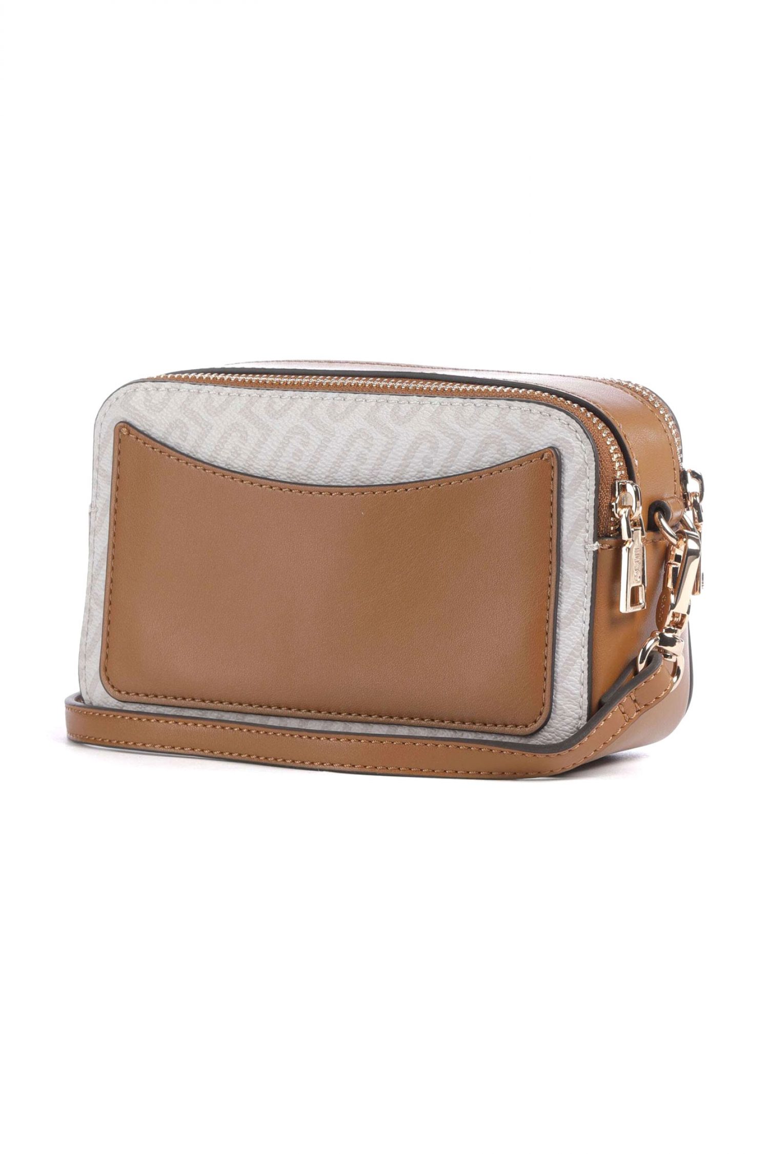 LIU-JO BETTER ΤΣΑΝΤΑ CROSSBODY CAMERA CASE RIDHI CROSSBODY LOGO ΜΕΤΑΛΛΙΚΟ ΚΑΦΕ-ΕΚΡΟΥ φωτογραφία