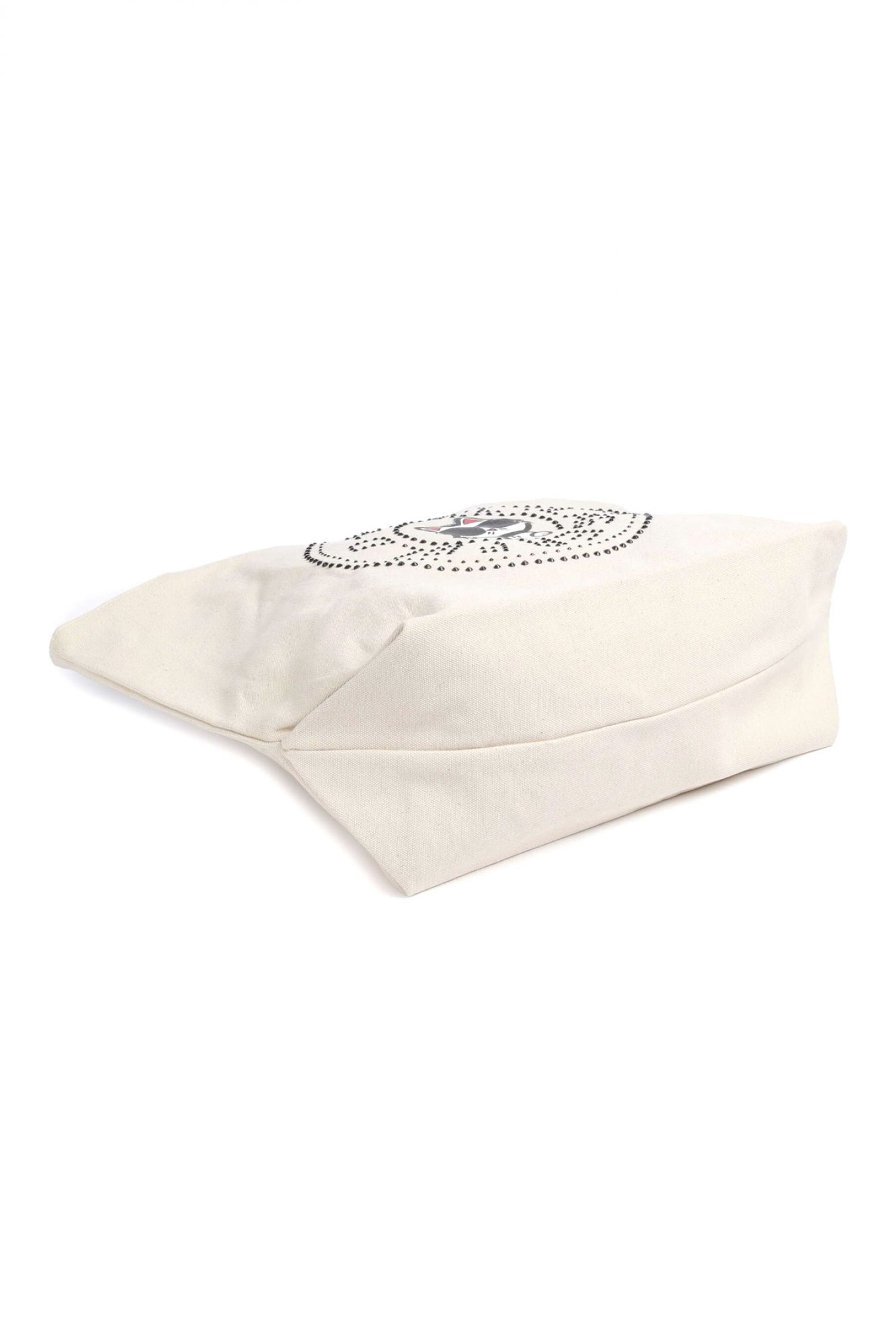 KARL LAGERFELD ΤΣΑΝΤΑ ΩΜΟΥ CIRCLE CHOUP RH SHOPPER LOGO ΣΤΡΑΣ ΕΚΡΟΥ