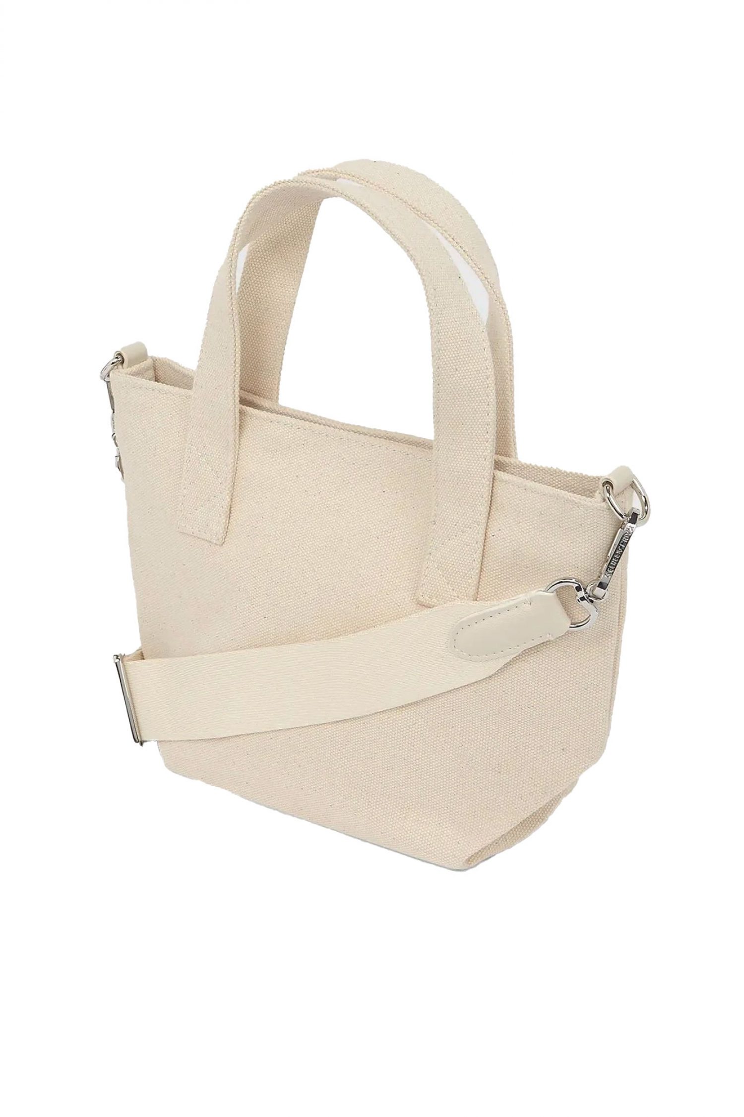 KARL LAGERFELD ΤΣΑΝΤΑ ΧΕΙΡΟΣ/CROSSBODY IKON CHOUP RH SM SHOPPER LOGO ΕΚΡΟΥ φωτογραφία