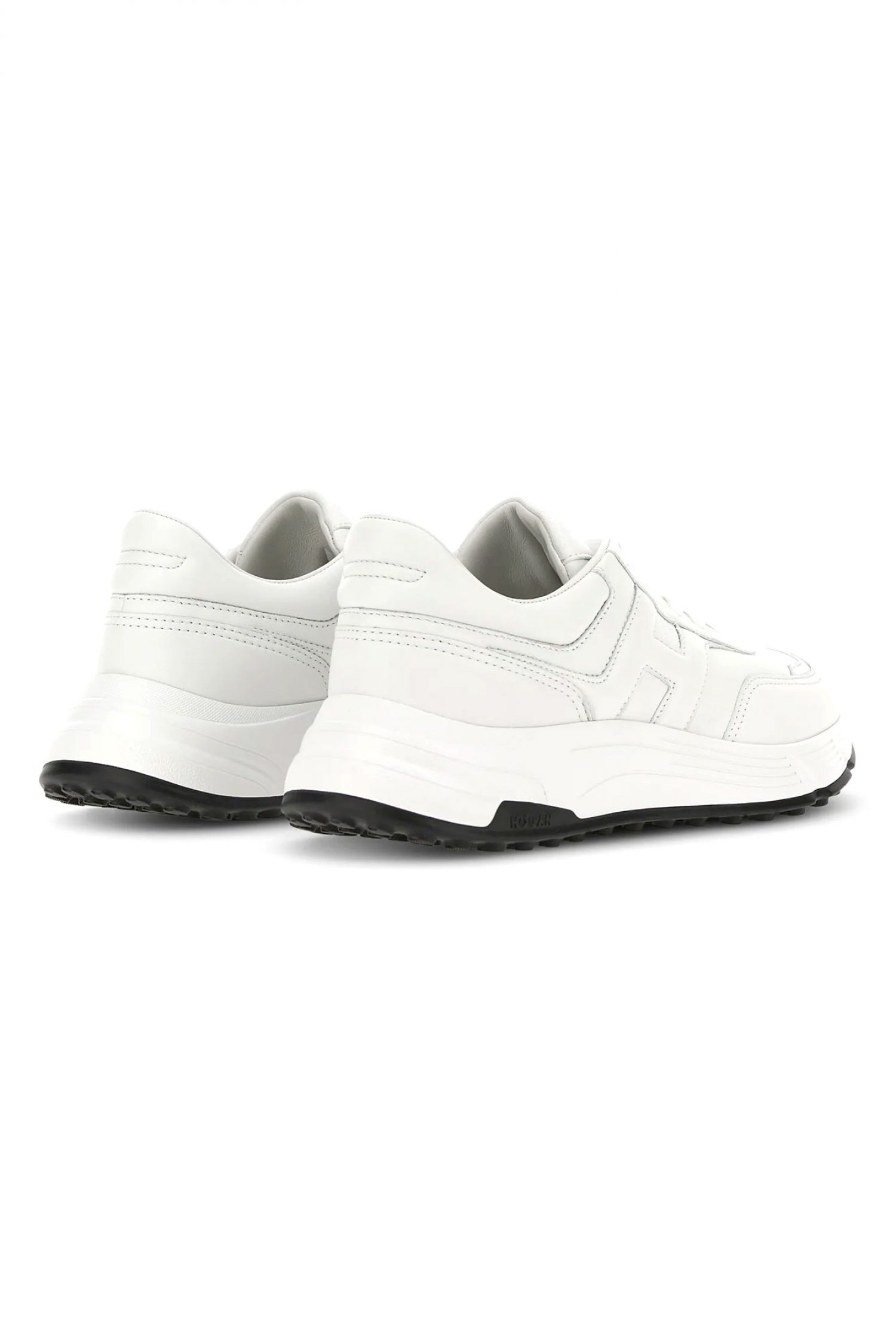 HOGAN ΠΑΠΟΥΤΣΙΑ SNEAKERS HYPERLIGHT ALLACCIATO H ΔΕΡΜΑ ΛΕΥΚΟ