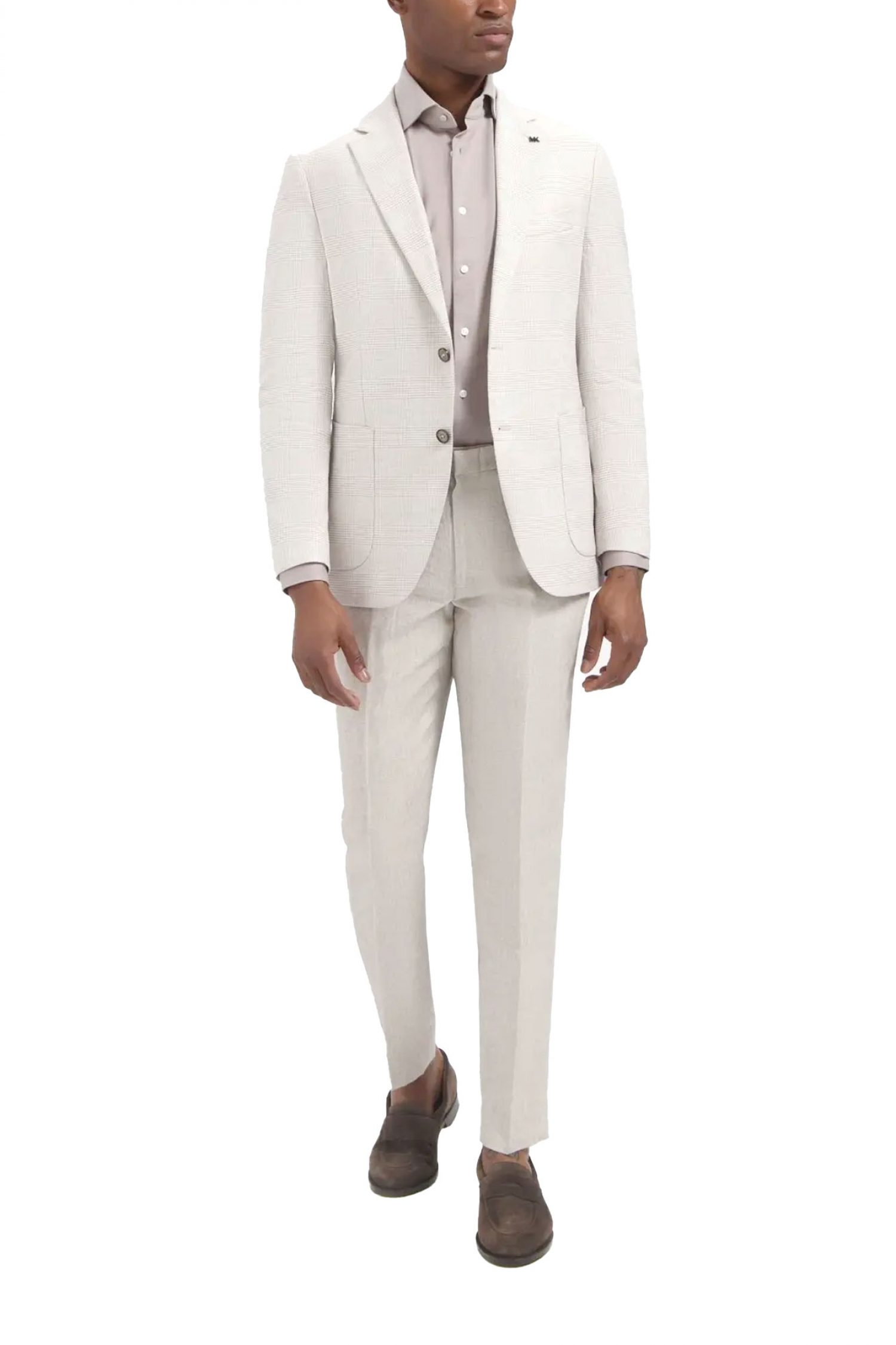 MICHAEL KORS ΠΑΝΤΕΛΟΝΙ CHINO ΛΙΝΟ ΜΠΕΖ