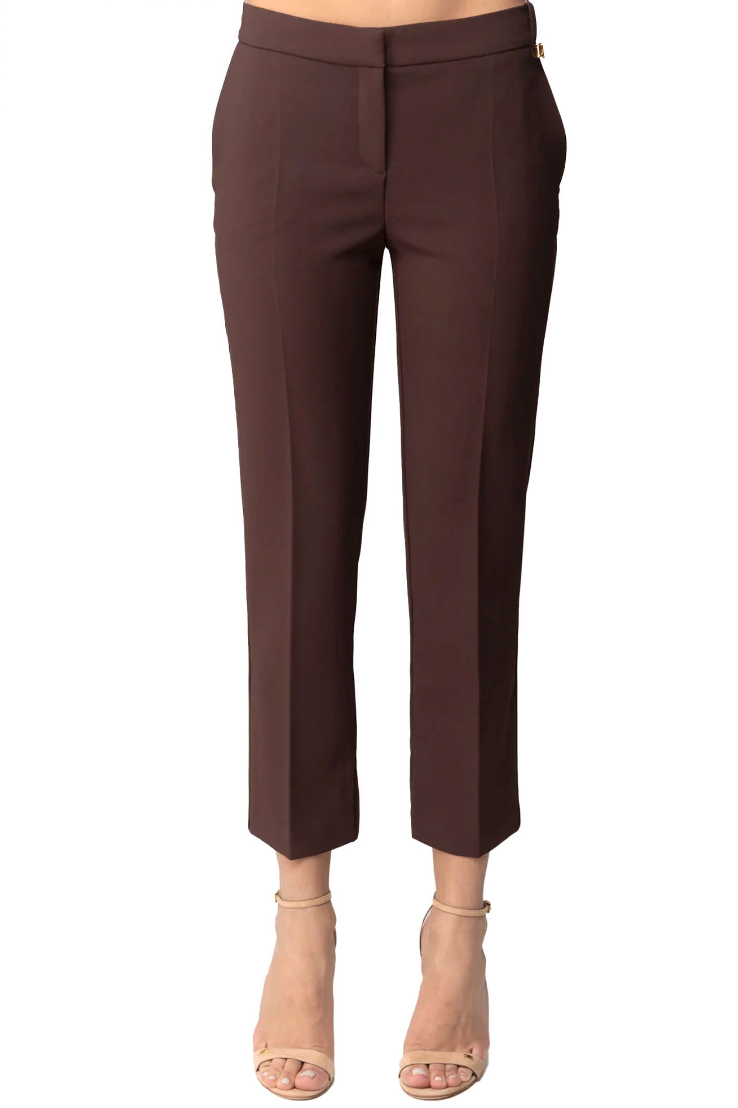 ELISABETTA FRANCHI ΠΑΝΤΕΛΟΝΙ CHINO ΑΝΟΙΓΜΑ ΚΑΤΩ ΚΑΦΕ