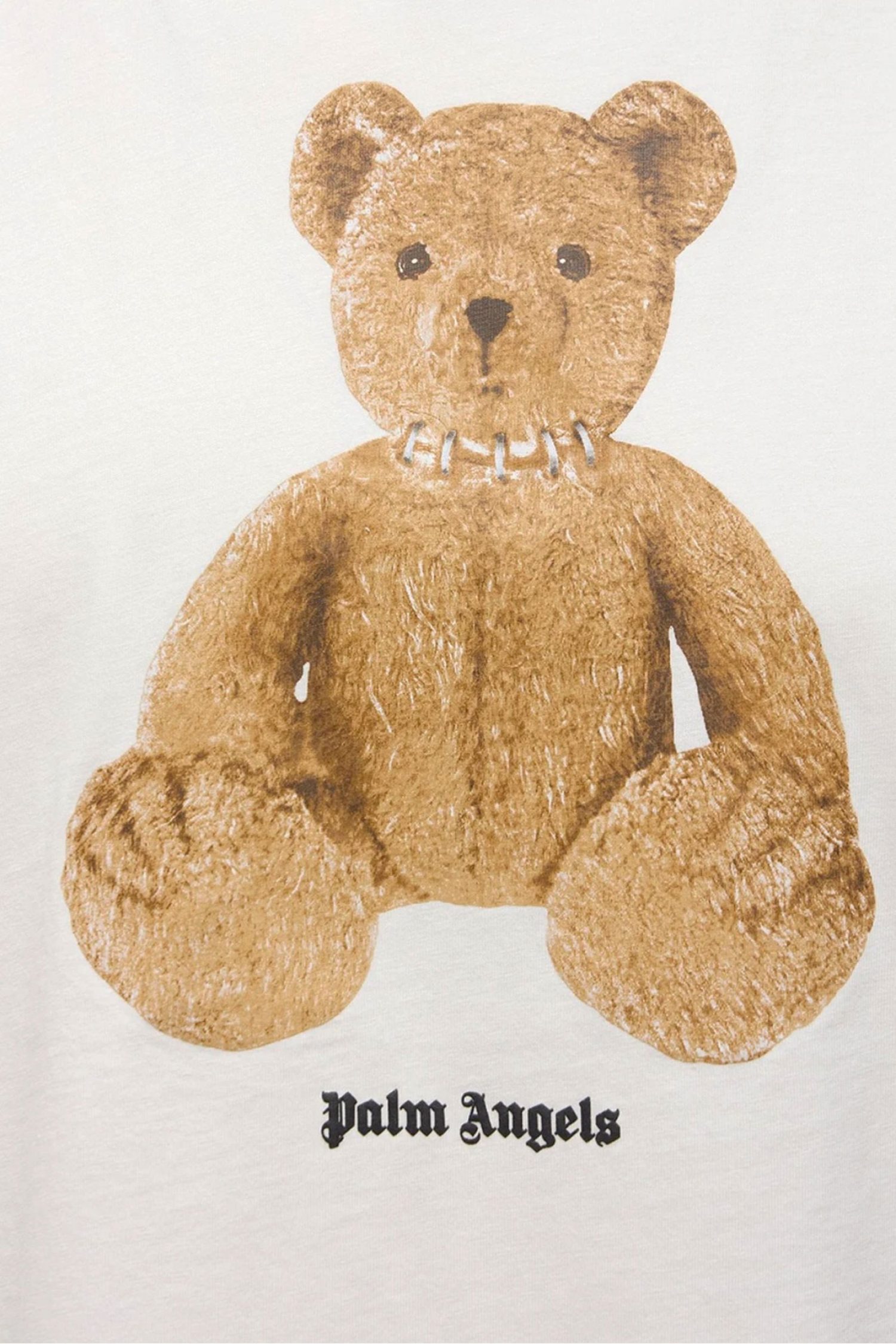 PALM ANGELS T-SHIRT BEAR OVER TEE ΛΕΥΚΟ