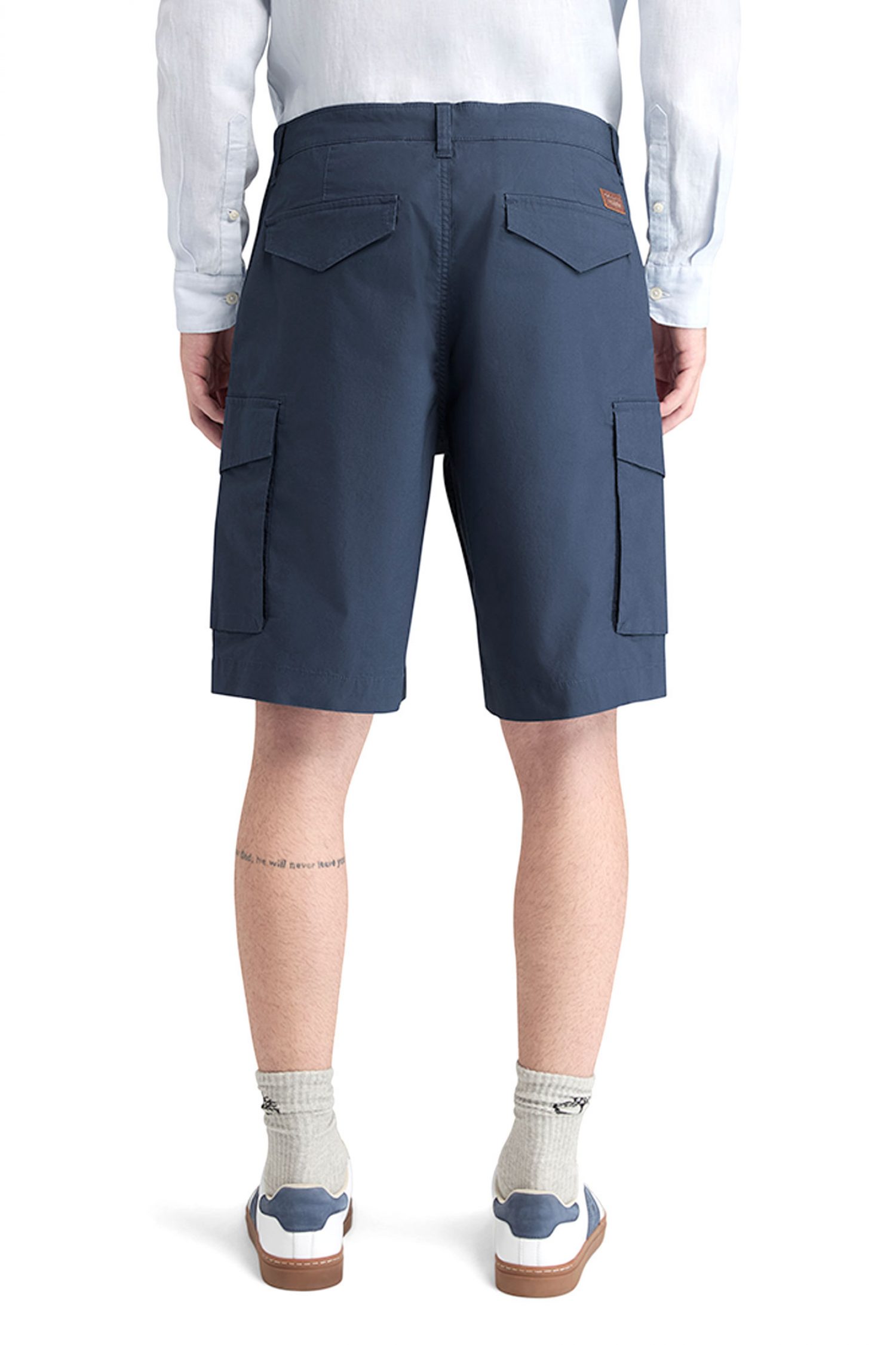 TIMBERLAND ΒΕΡΜΟΥΔΑ CARGO LOOSE FIT ΜΠΛΕ φωτογραφία