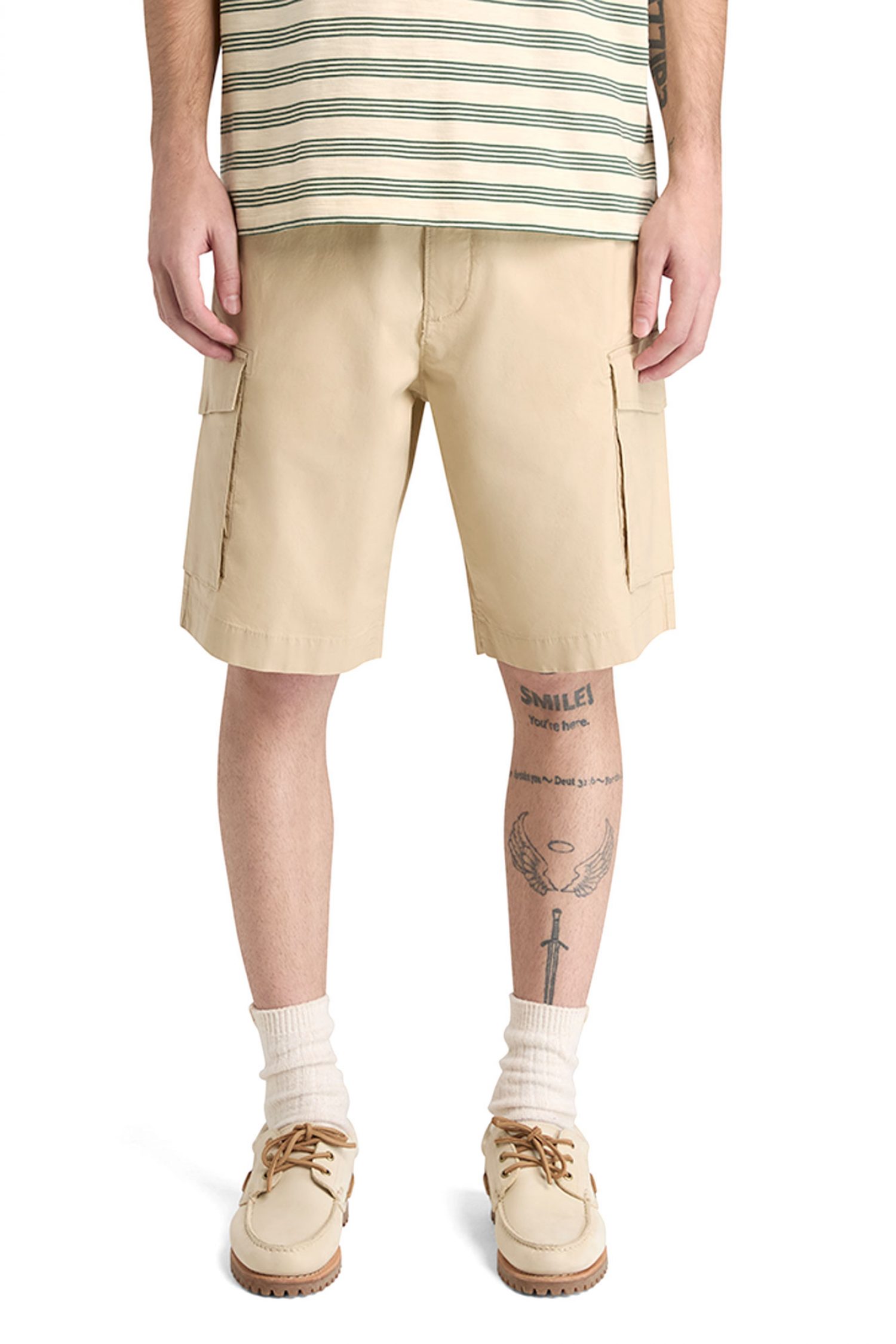 TIMBERLAND ΒΕΡΜΟΥΔΑ CARGO LOOSE FIT ΜΠΕΖ φωτογραφία