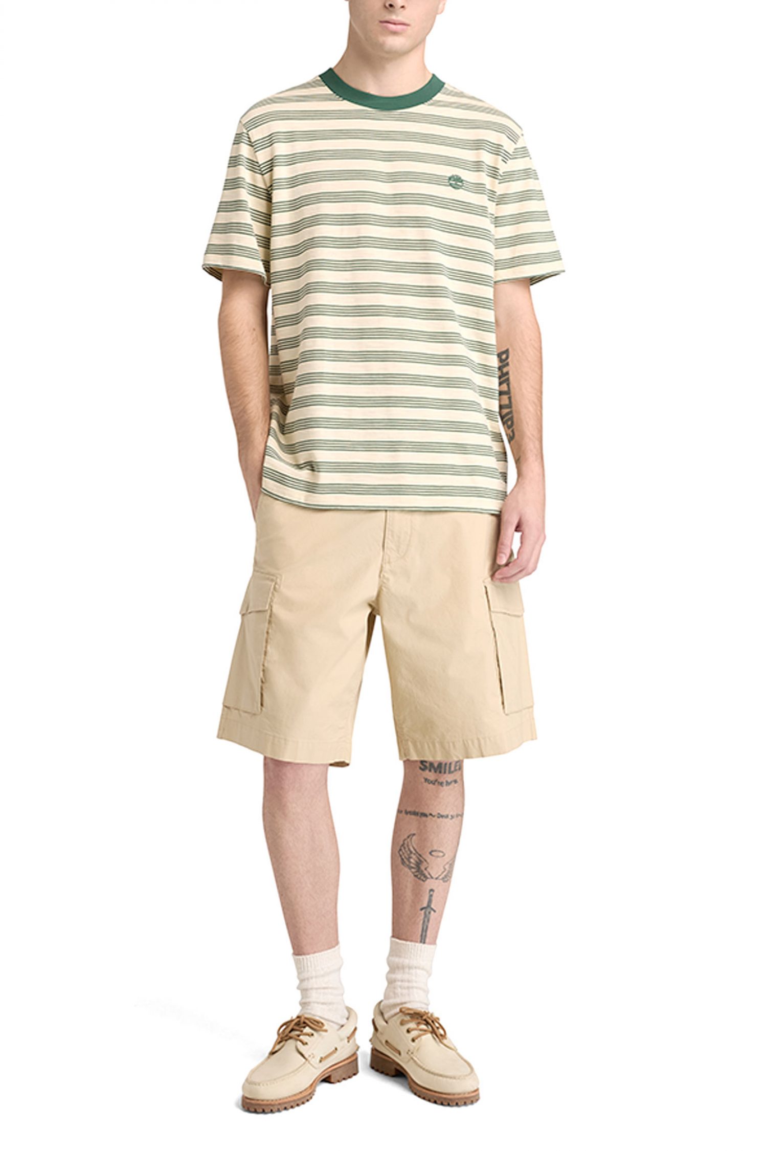 TIMBERLAND ΒΕΡΜΟΥΔΑ CARGO LOOSE FIT ΜΠΕΖ φωτογραφία