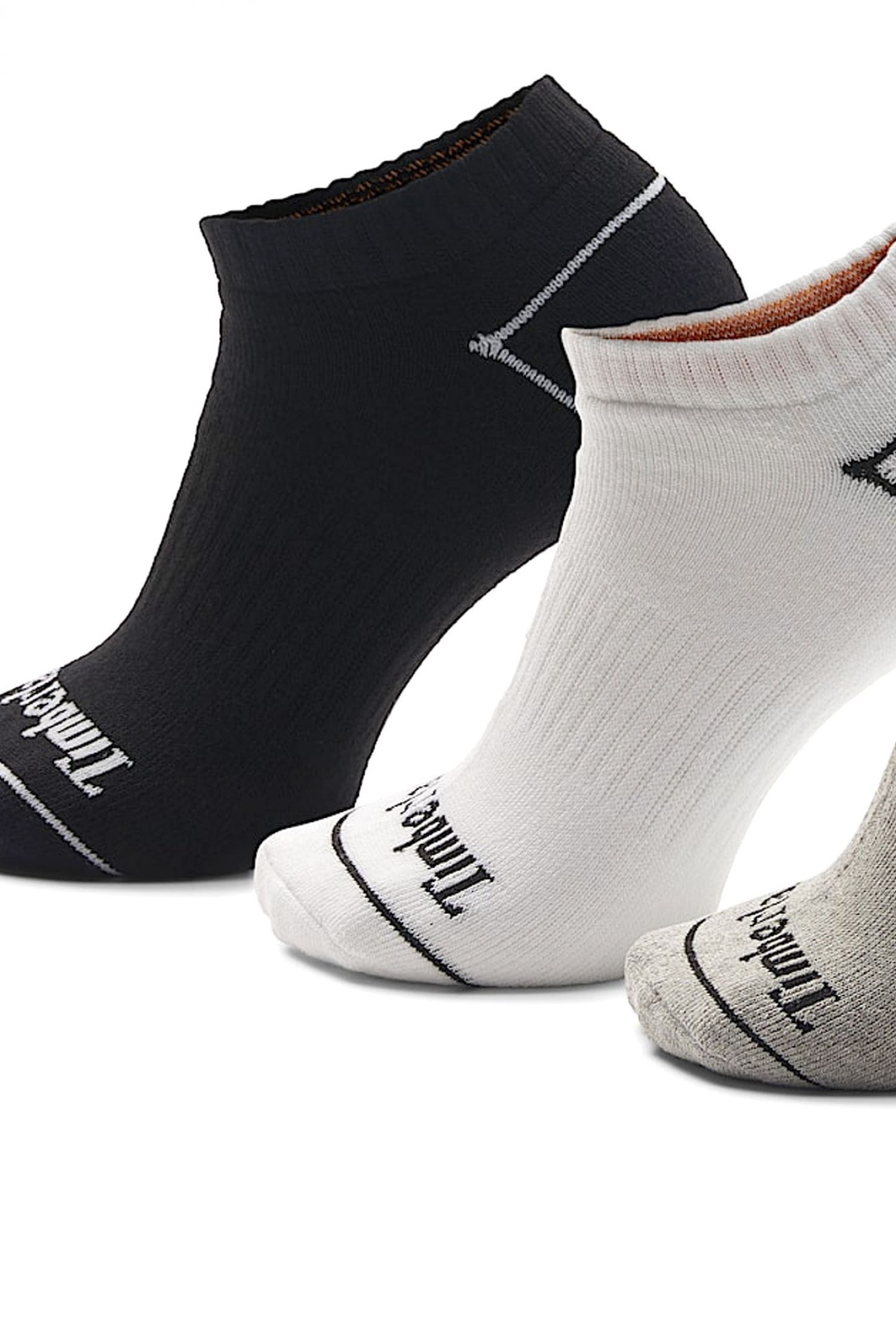 TIMBERLAND ΚΑΛΤΣΑΚΙΑ 3PP Bowden No Show ΜΑΥΡΟ-ΛΕΥΚΟ-ΓΚΡΙ