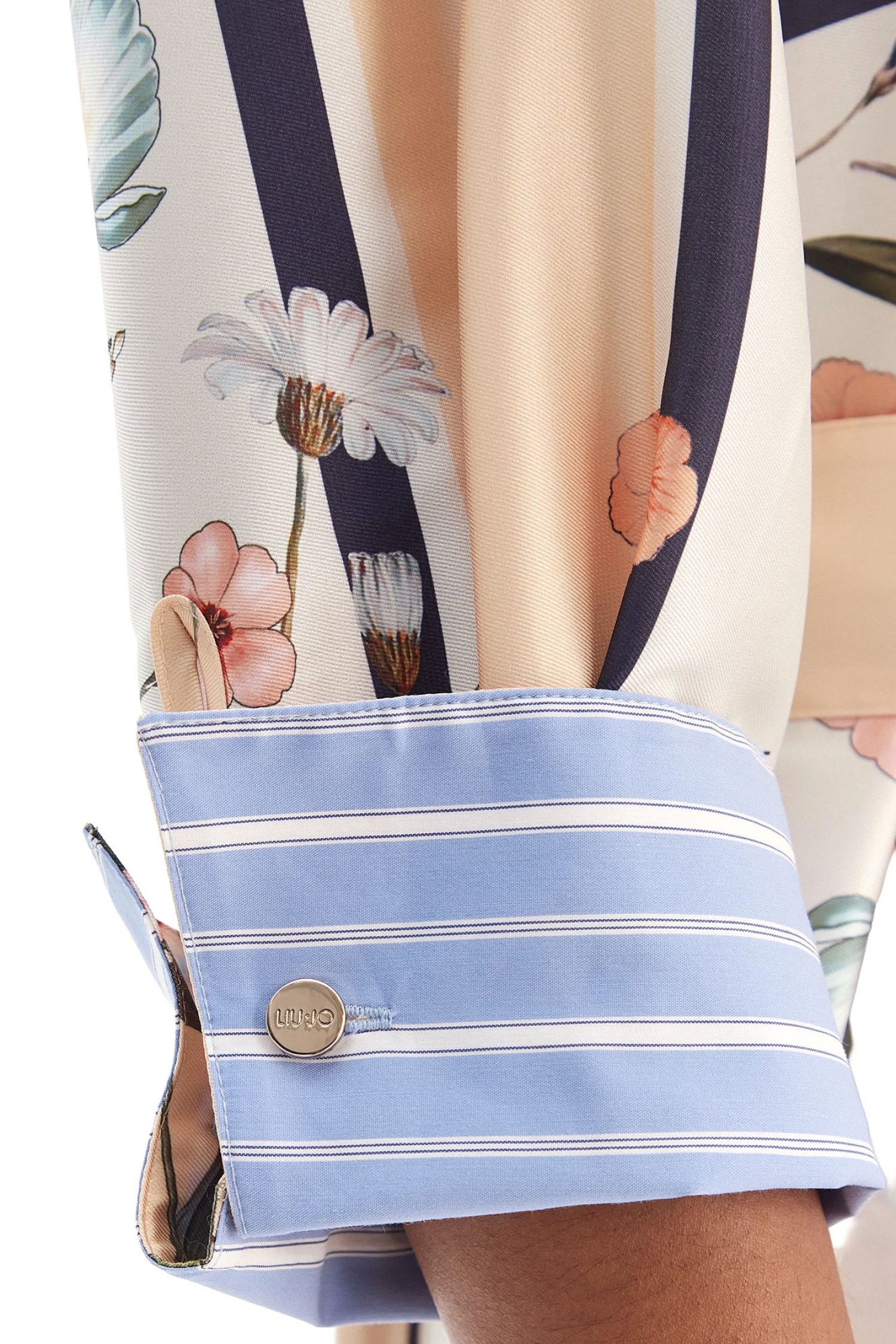 LIU-JO ΦΟΡΕΜΑ MIDI ΕΜΠΡΙΜΕ ΕΚΡΟΥ