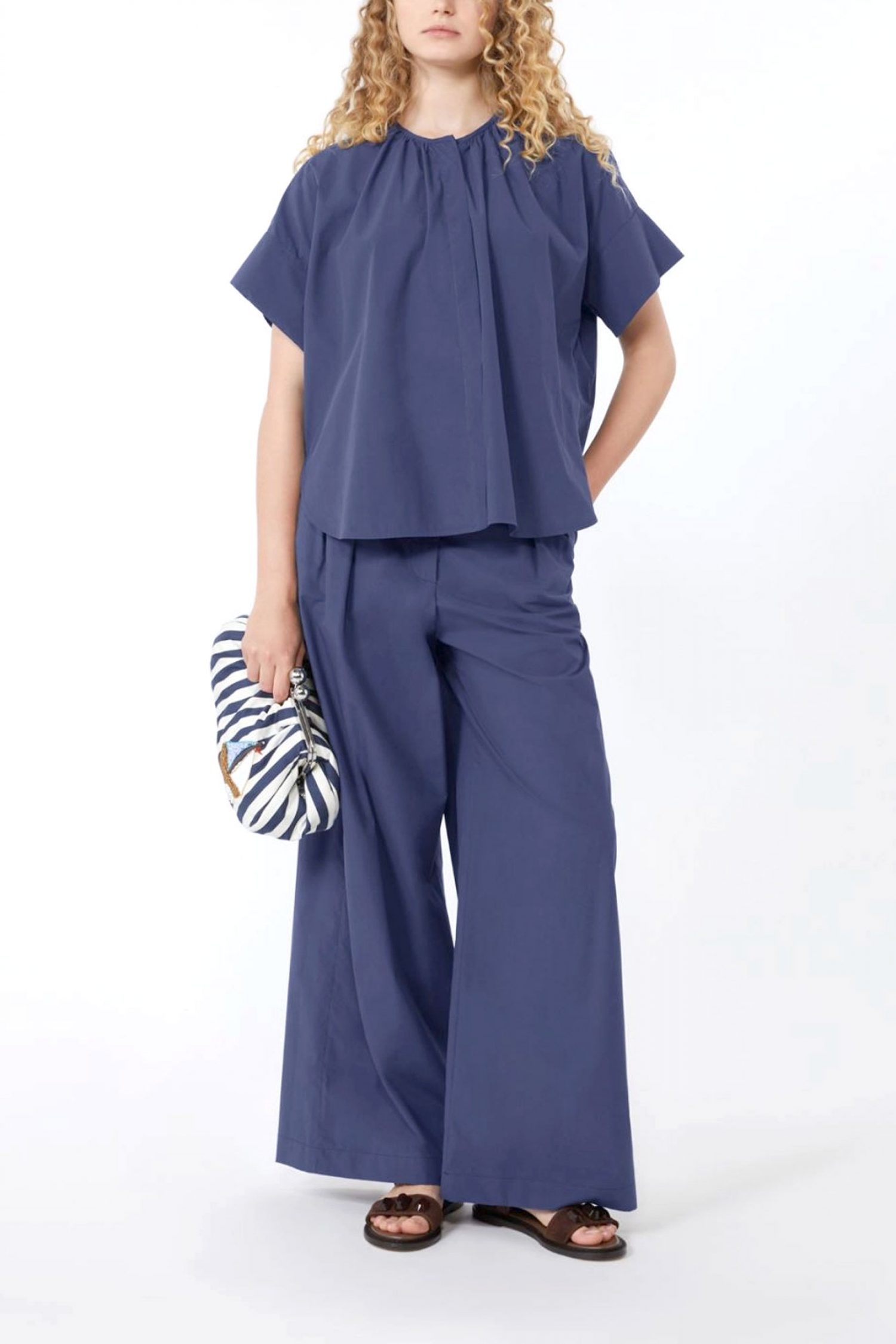 Women's Shirts Max Mara Weekend Blue