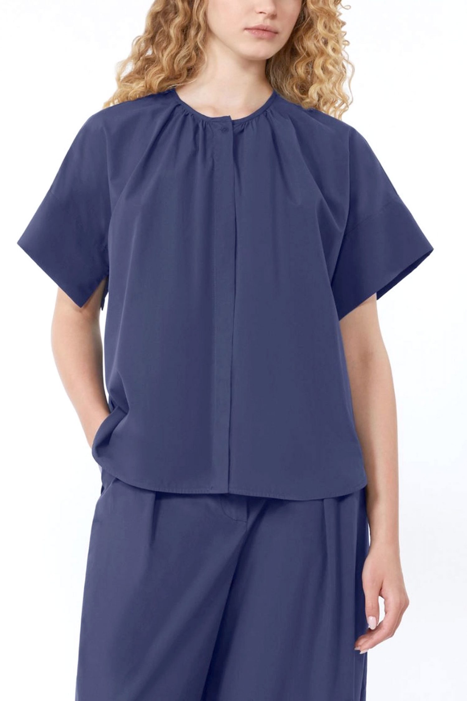 Women's Shirts Max Mara Weekend Blue