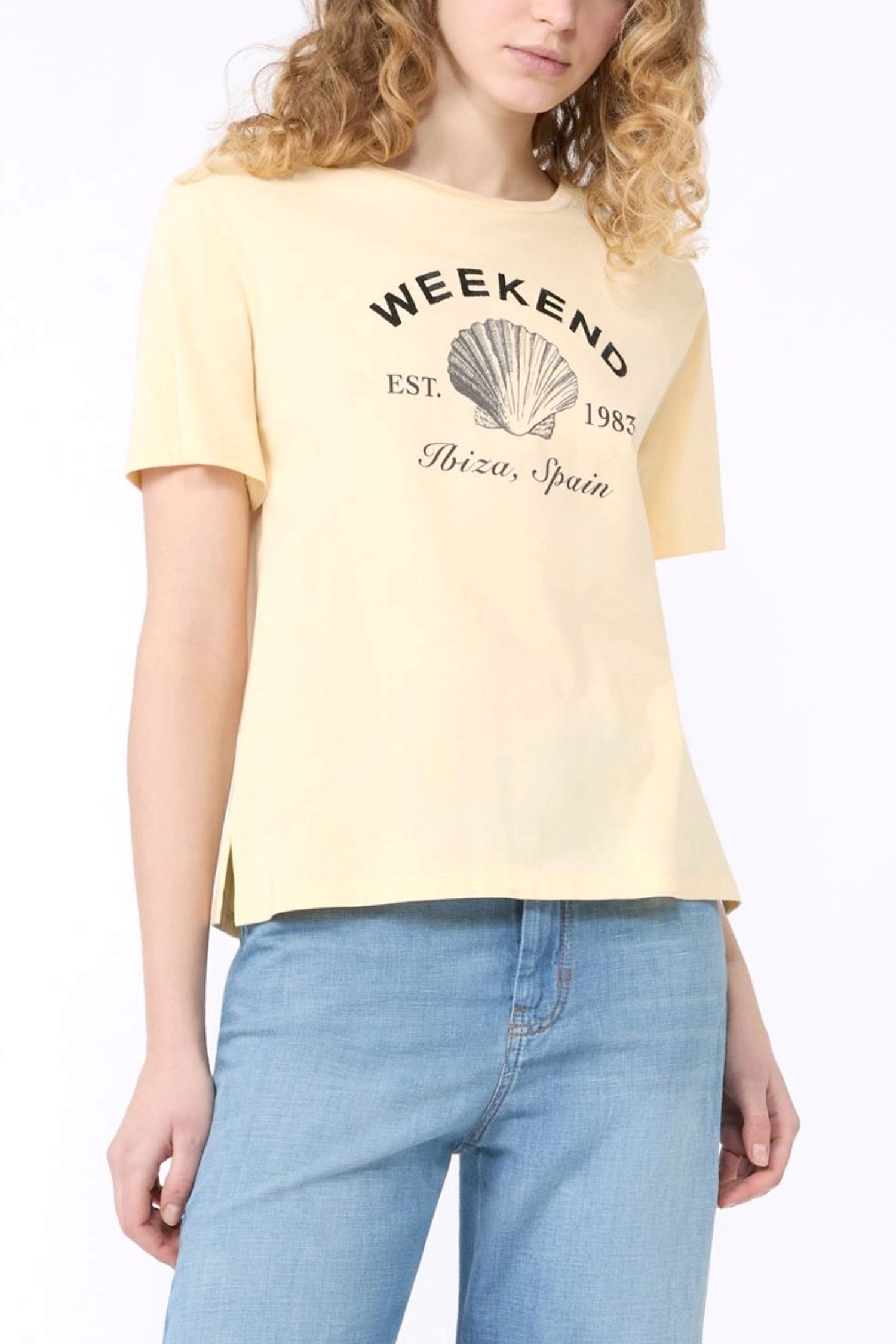 Women's T-Shirts Max Mara Weekend Multicolor