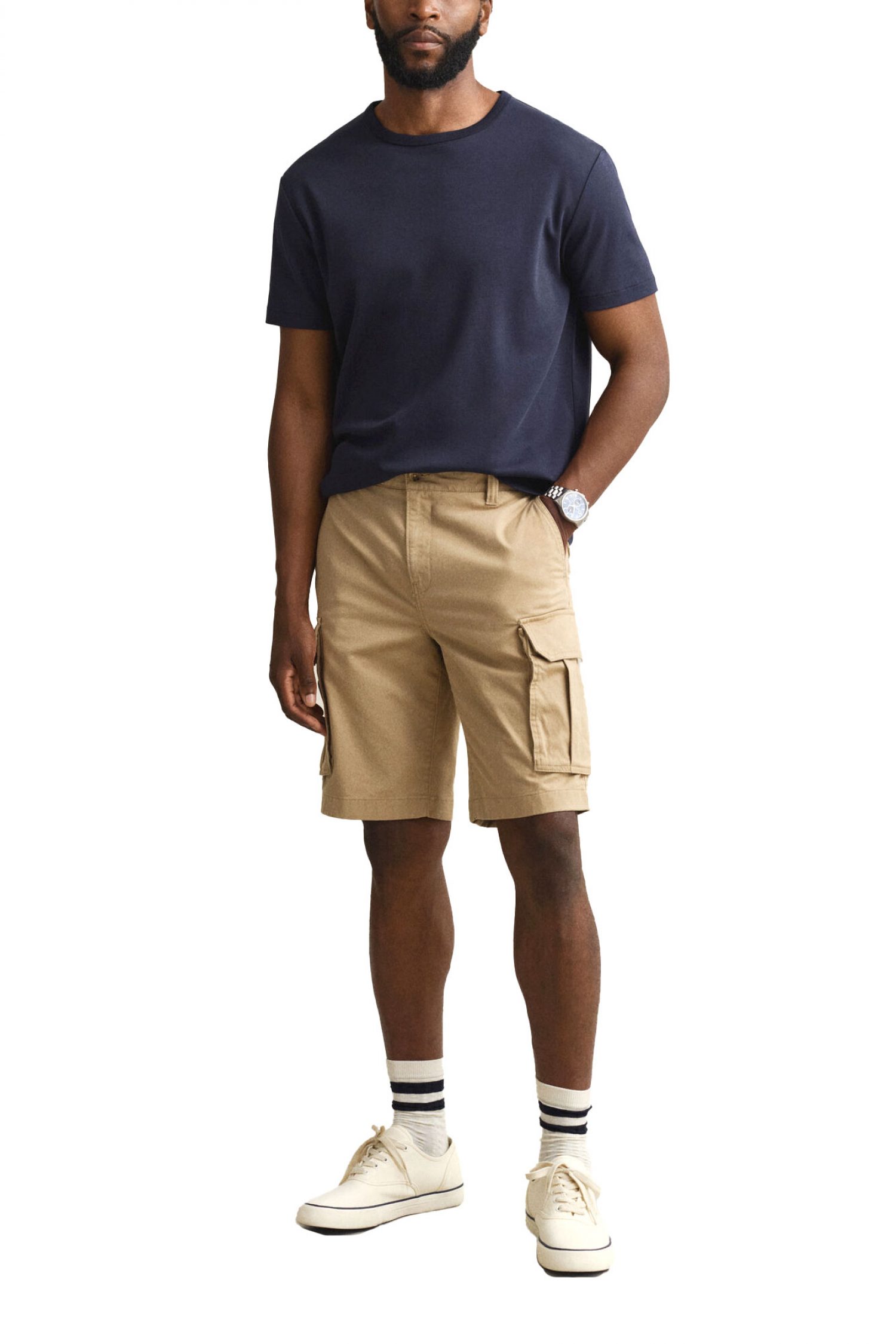 GANT ΒΕΡΜΟΥΔΑ CARGO REG CLASSIC SHORTS ΜΠΕΖ φωτογραφία