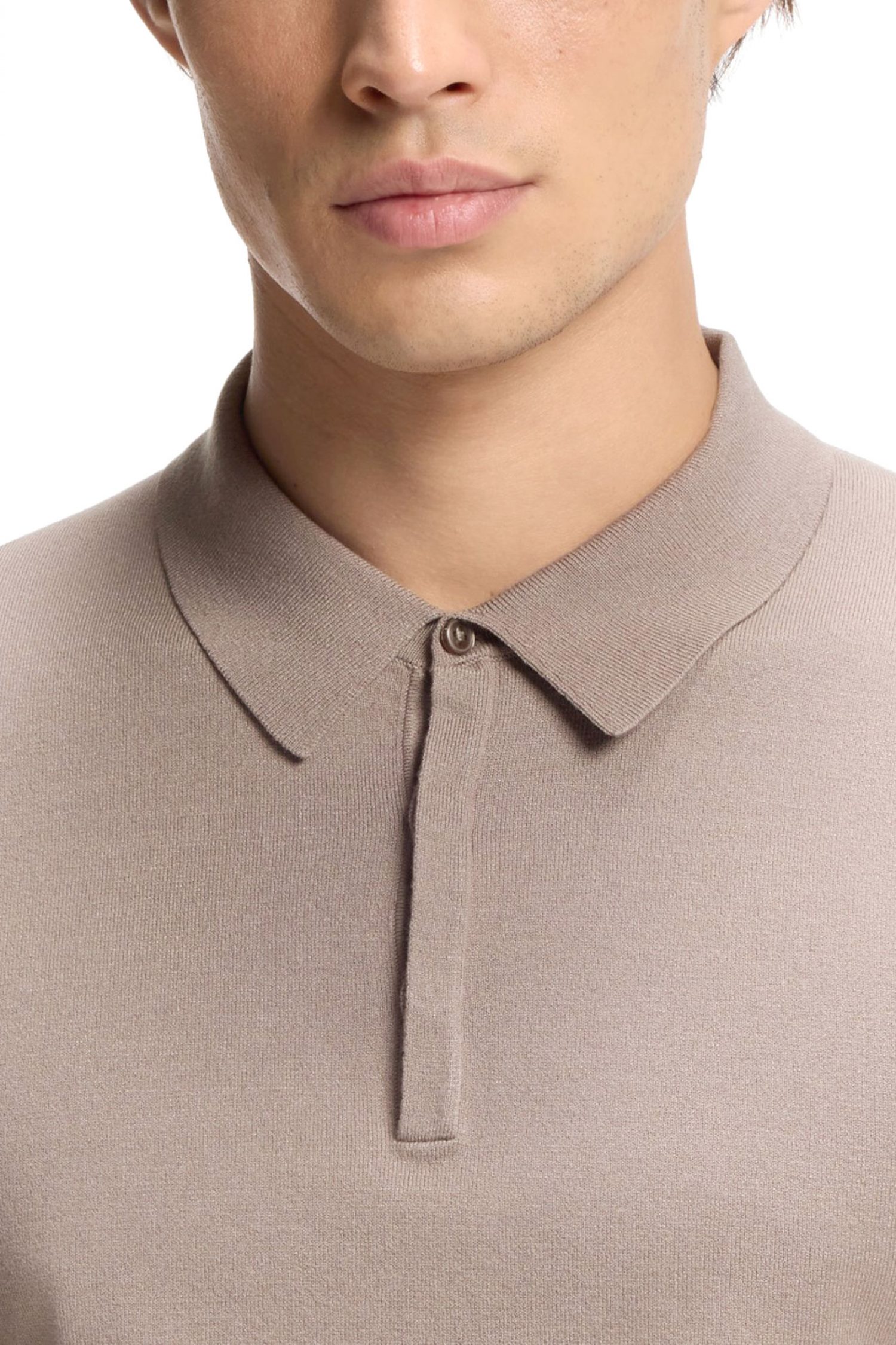 HUGO POLO ΠΛΕΚΤΟ SAN PETER-CV ΚΑΦΕ φωτογραφία