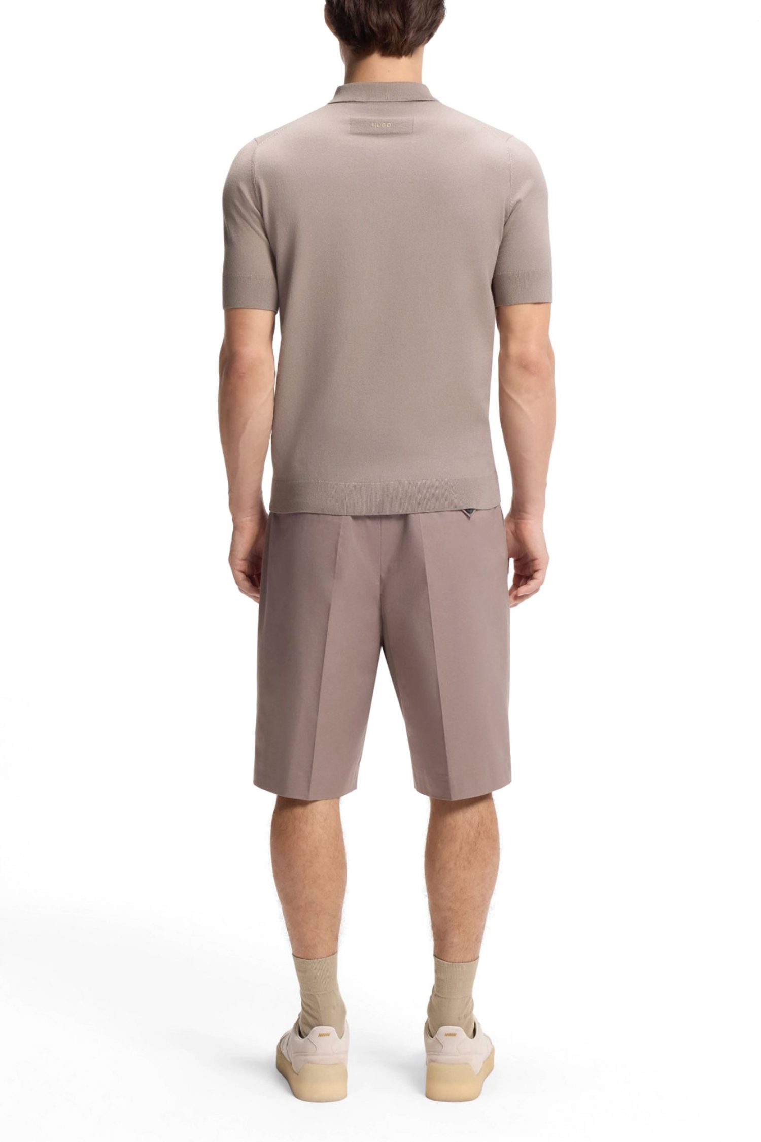 HUGO POLO ΠΛΕΚΤΟ SAN PETER-CV ΚΑΦΕ φωτογραφία