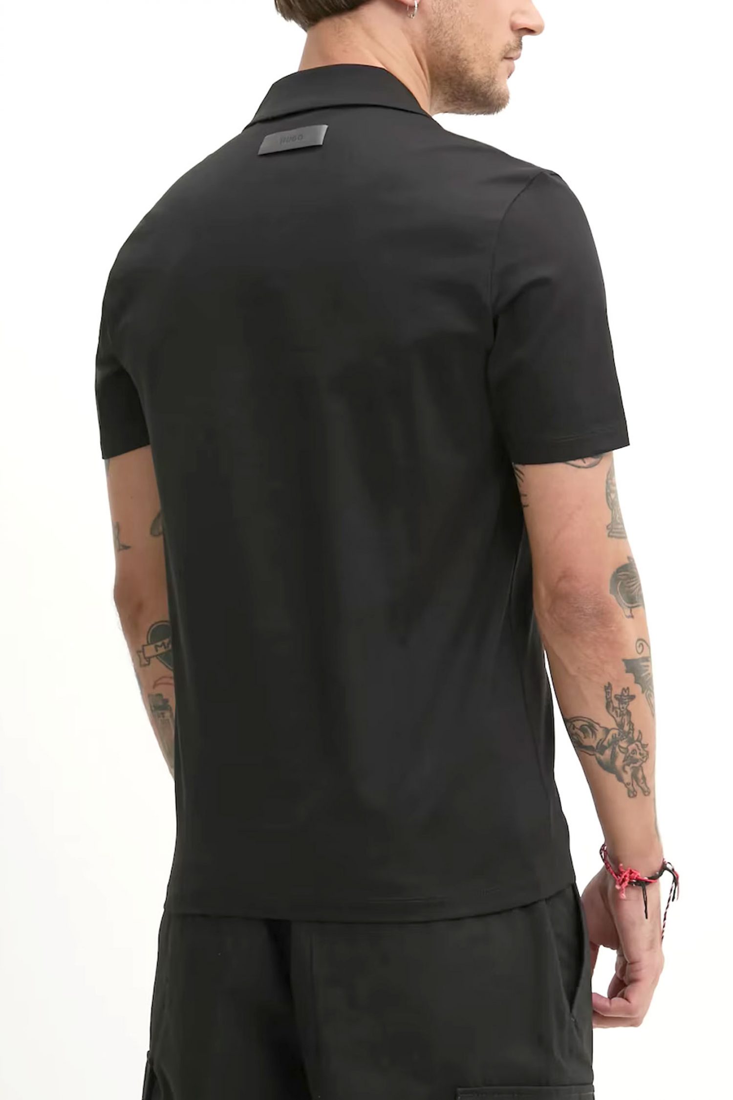 Men's Polo Shirts Hugo Black