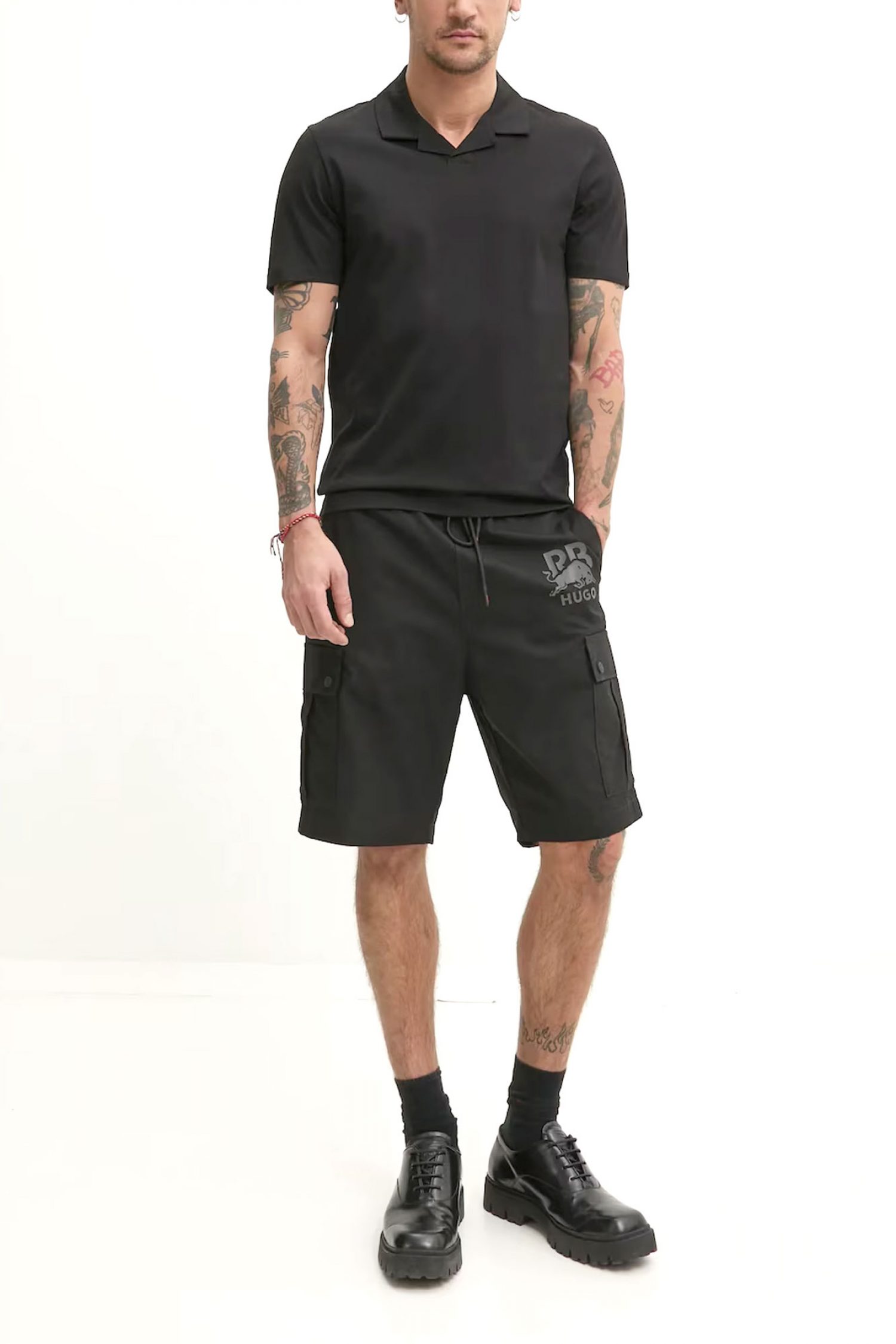 Men's Polo Shirts Hugo Black