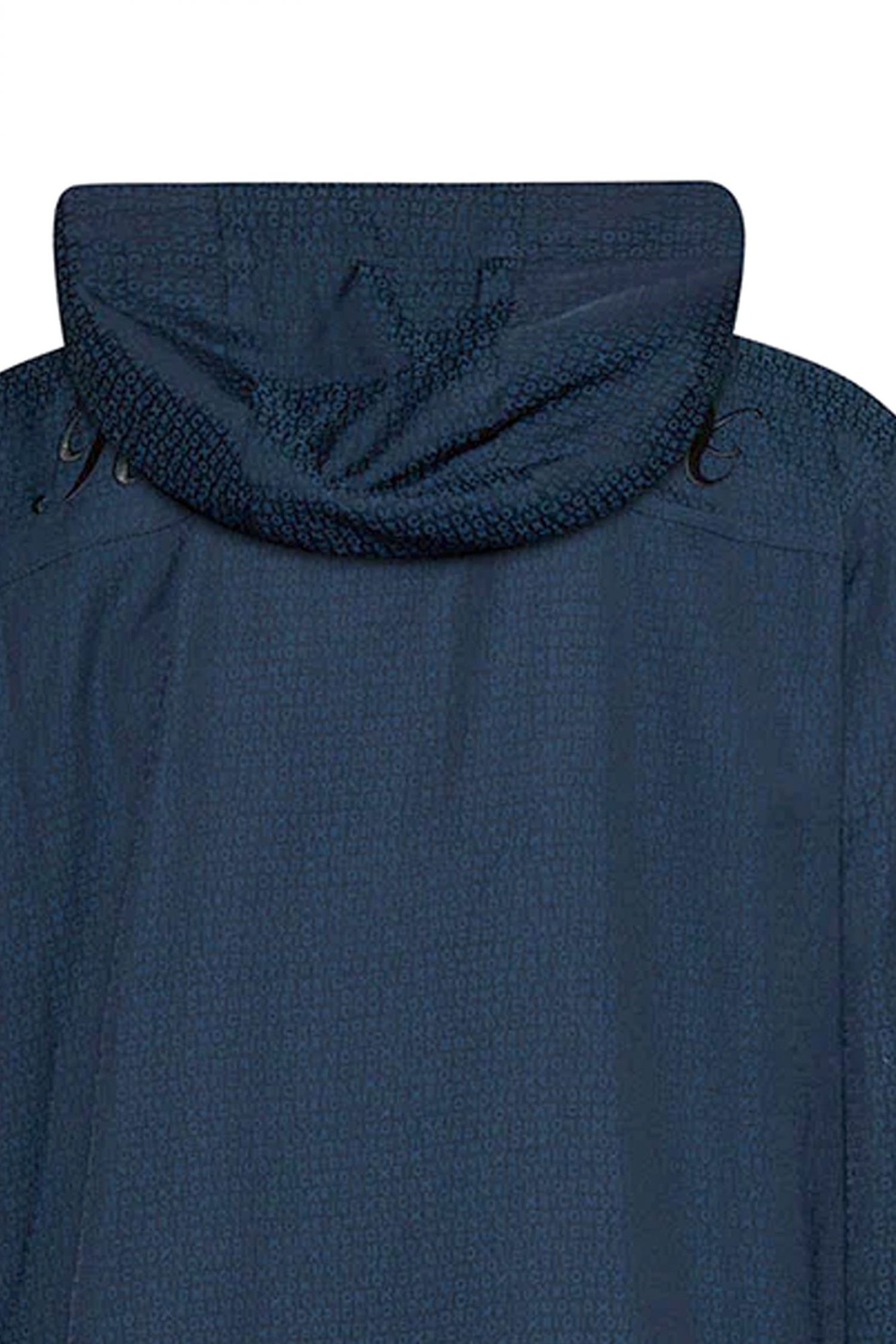 RICHMOND X JACKET HOODIE QUORIX ΛΑΣΤΙΧΟ ΚΑΤΩ ALL OVER LOGO ΜΠΛΕ φωτογραφία