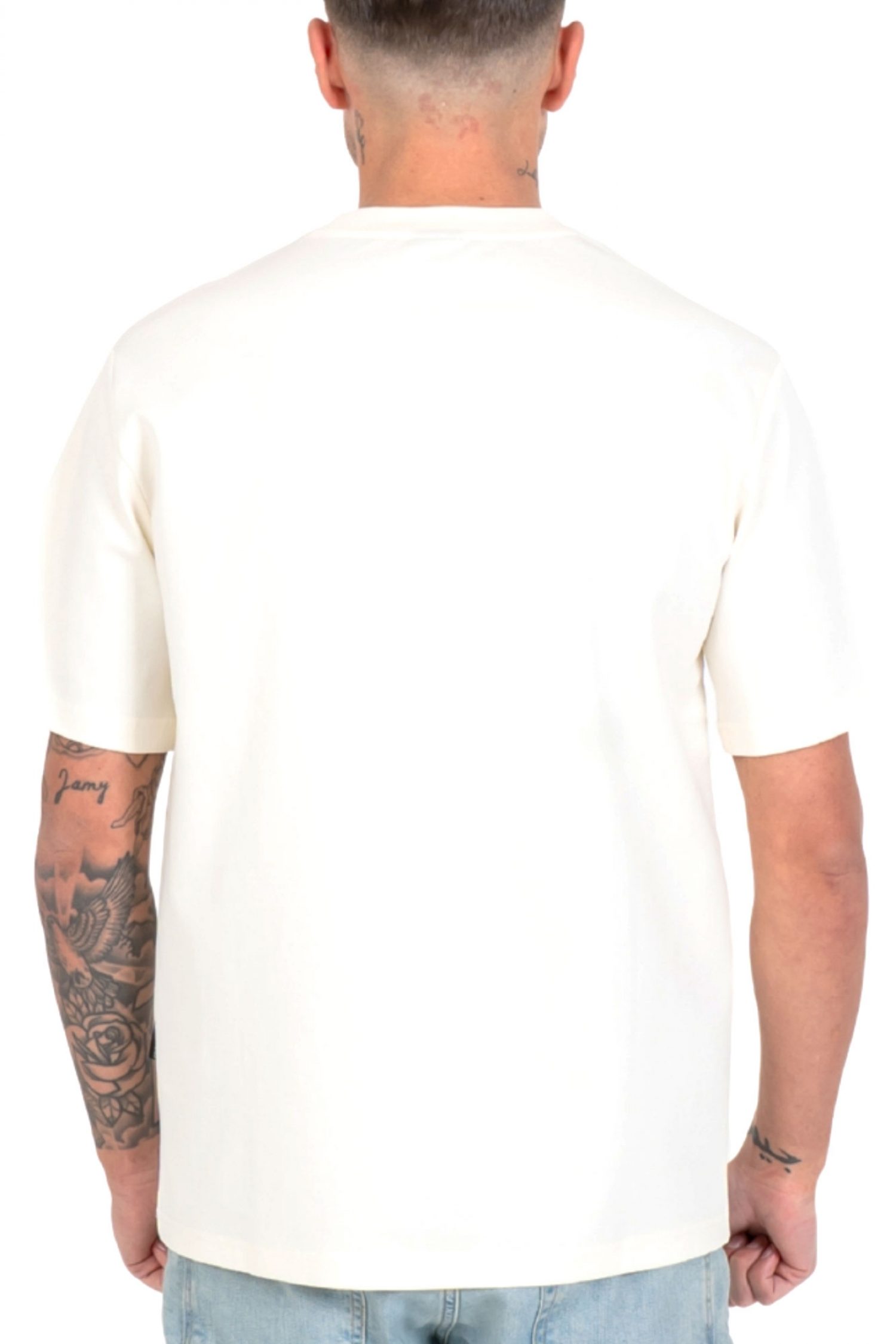 WRONG FRIENDS T-SHIRT URANDI LOGO ΕΚΡΟΥ φωτογραφία