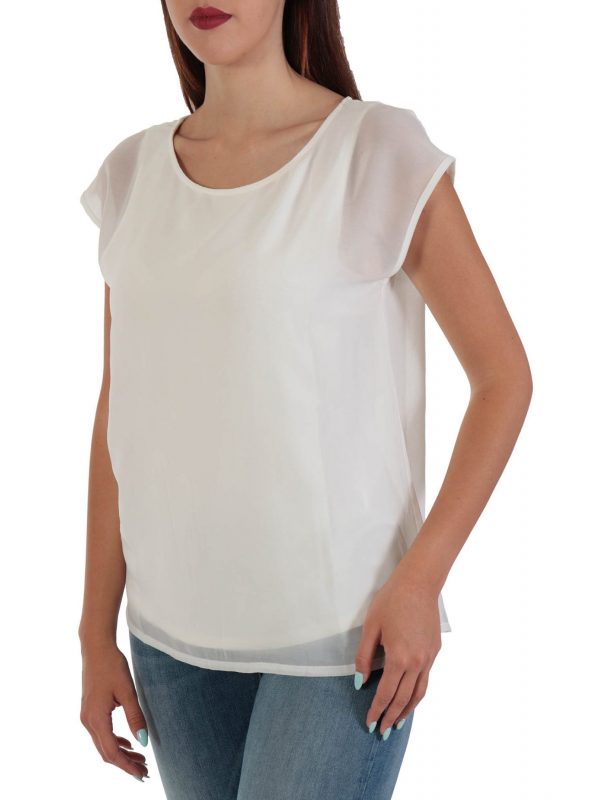 MARELLA TOP GENE ΔΙΠΛΟ ΔΙΑΦΑΝΕΙΑ ΛΕΥΚΟ - Image 3