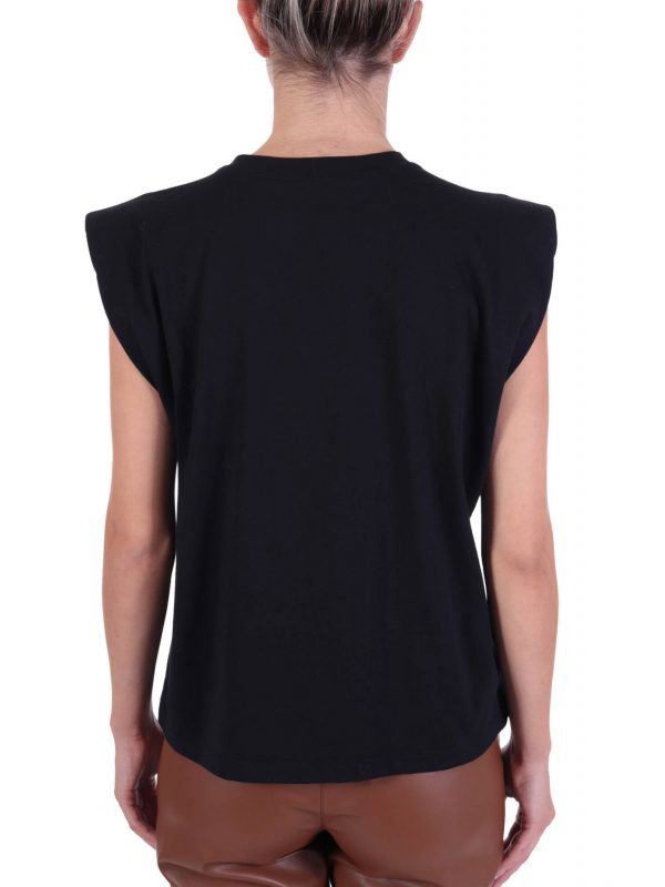 MARELLA EMME TOP BASKET ΒΑΤΕΣ ΩΜΟΥΣ ΜΑΥΡΟ - Image 4