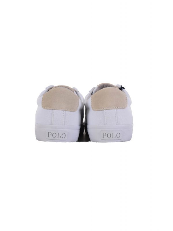 RALPH LAUREN ΠΑΠΟΥΤΣΙΑ SNEAKERS SAYER-NE-SK-VCL ΛΕΥΚΟ - Image 4