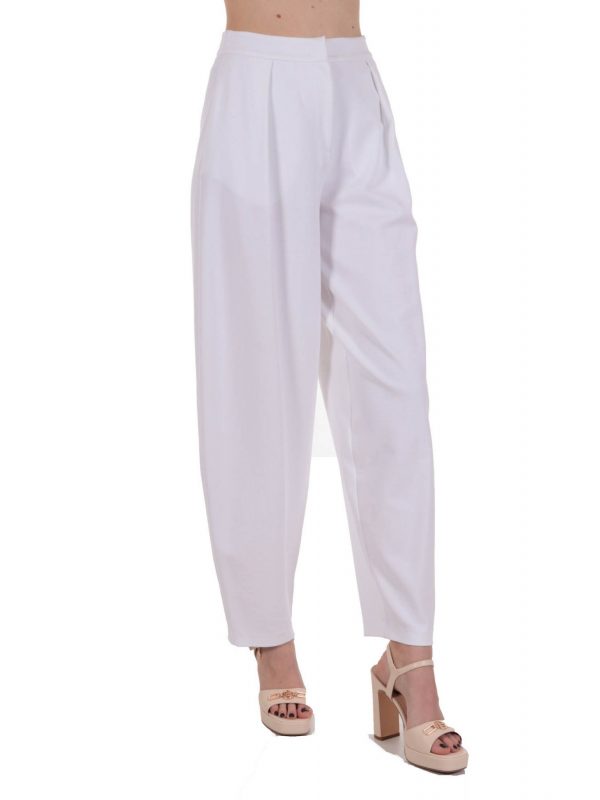 EMPORIO ARMANI ΠΑΝΤΕΛΟΝΙ ΠΙΕΤΕΣ ΛΕΥΚΟ - Image 2