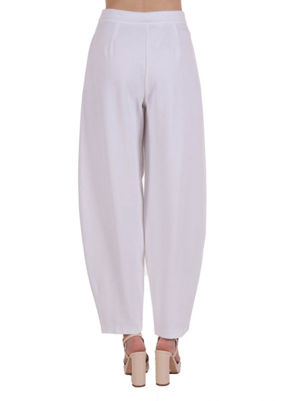 EMPORIO ARMANI ΠΑΝΤΕΛΟΝΙ ΠΙΕΤΕΣ ΛΕΥΚΟ - Image 4