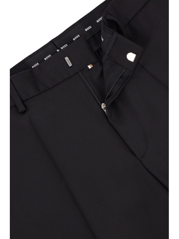 BOSS SUIT PANTS H-LENON-B1 REGULAR FIT BLACK