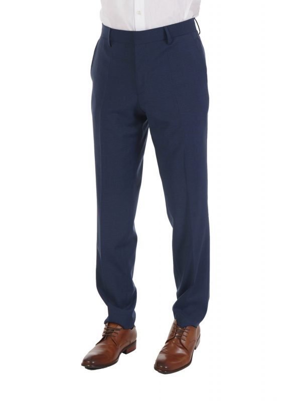 BOSS ΠΑΝΤΕΛΟΝΙ ΚΟΣΤΟΥΜΙΟΥ ΜΙΚΡΟΣΧΕΔΙΟ SLIM FIT H-GENIUS-MM-224 ΜΠΛΕ